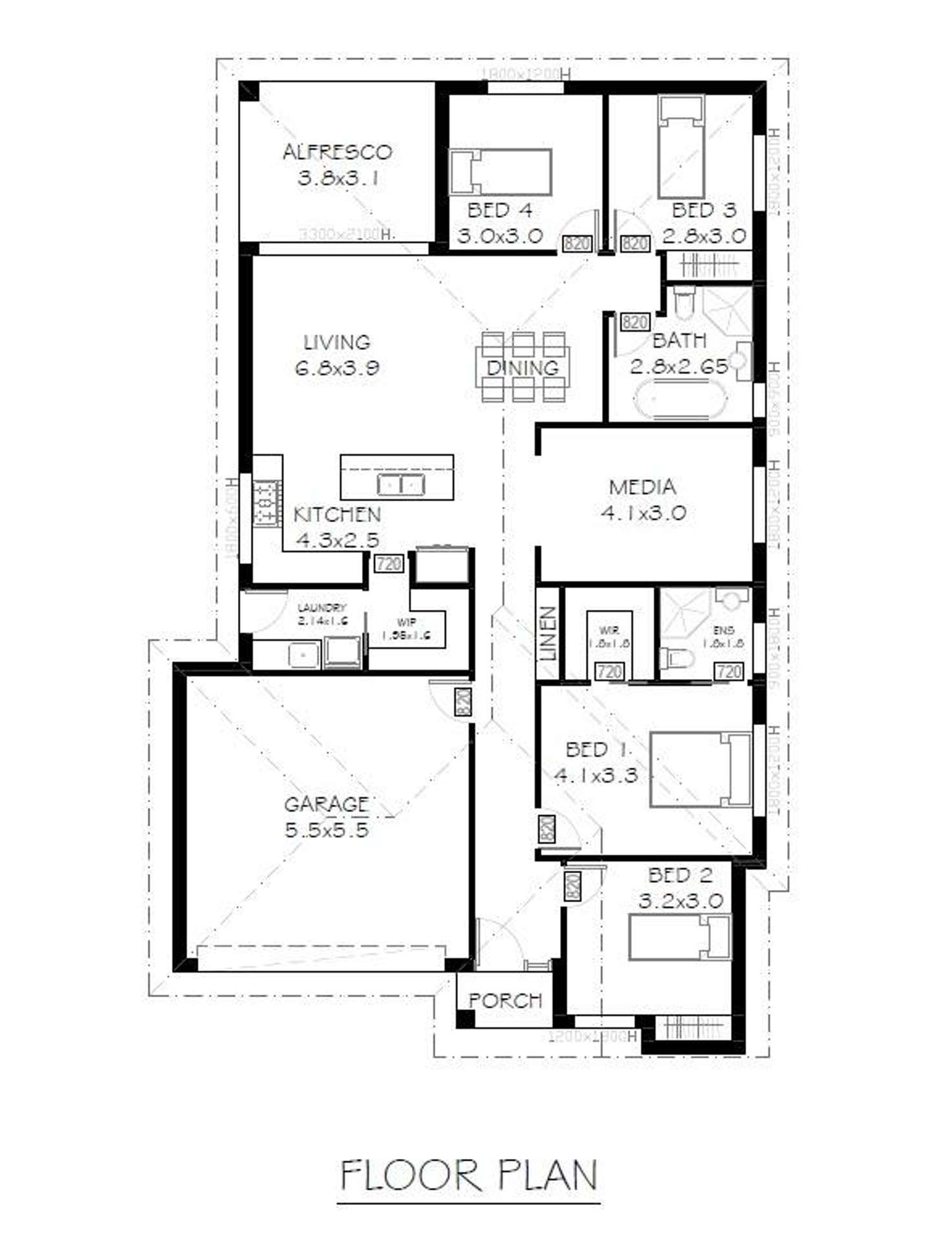 Floorplan of Homely house listing, 7 Dillies Lane, Tahmoor NSW 2573