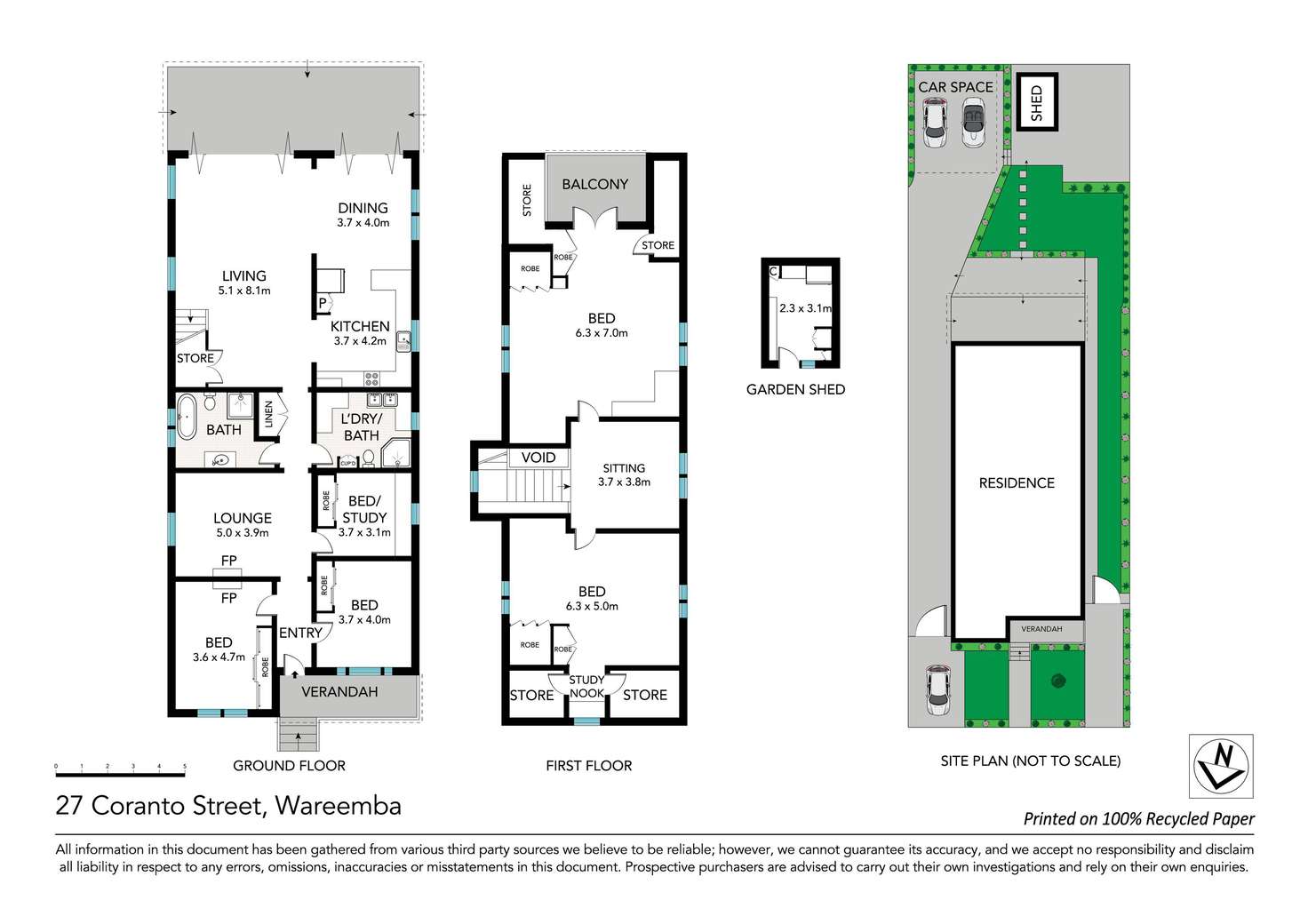 Floorplan of Homely house listing, 27 Coranto Street, Wareemba NSW 2046