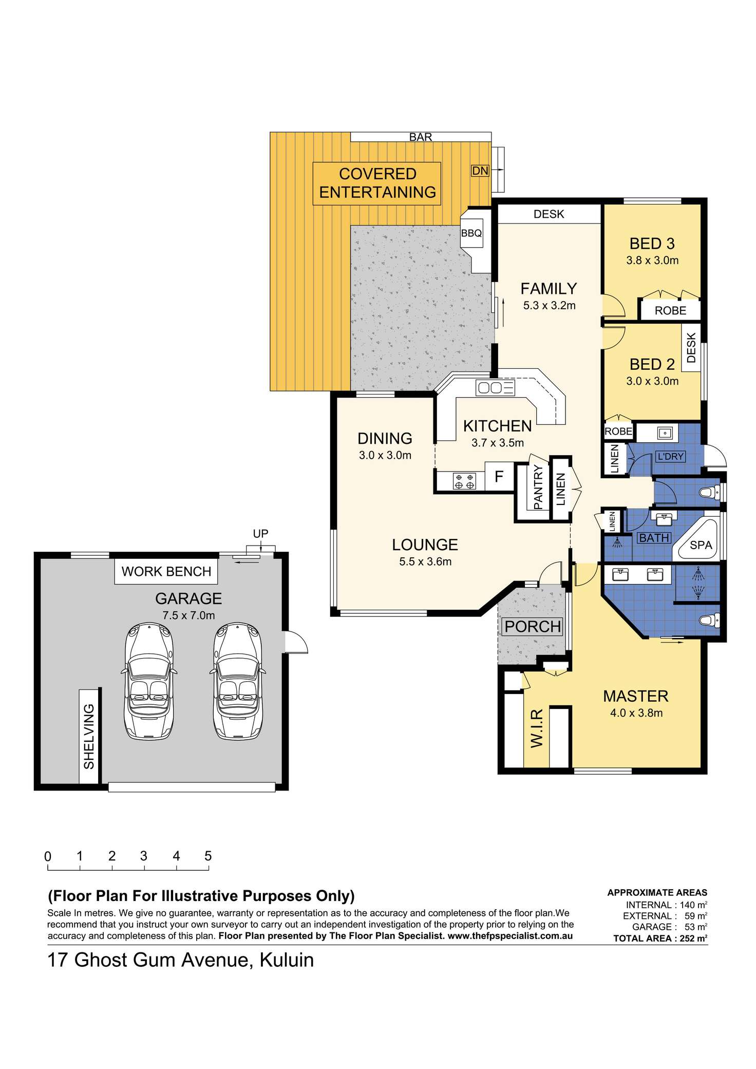 Floorplan of Homely house listing, 17 Ghost Gum Avenue, Kuluin QLD 4558