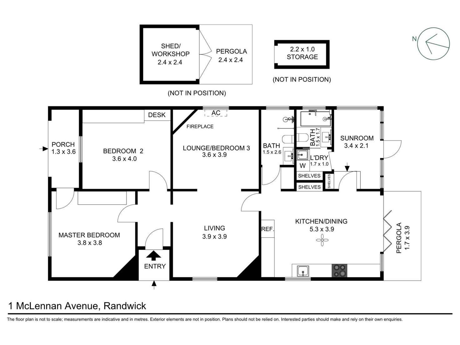 Floorplan of Homely house listing, 1 McLennan Avenue, Randwick NSW 2031