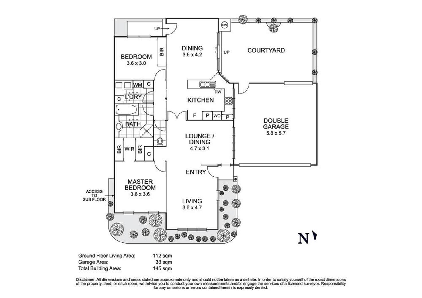 Floorplan of Homely unit listing, 2/34 Glen Valley Road, Forest Hill VIC 3131