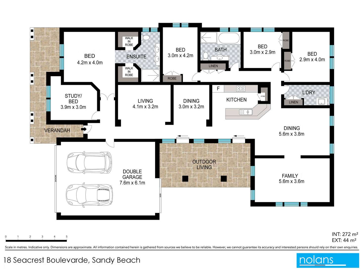 Floorplan of Homely house listing, 18 Seacrest Boulevard, Sandy Beach NSW 2456