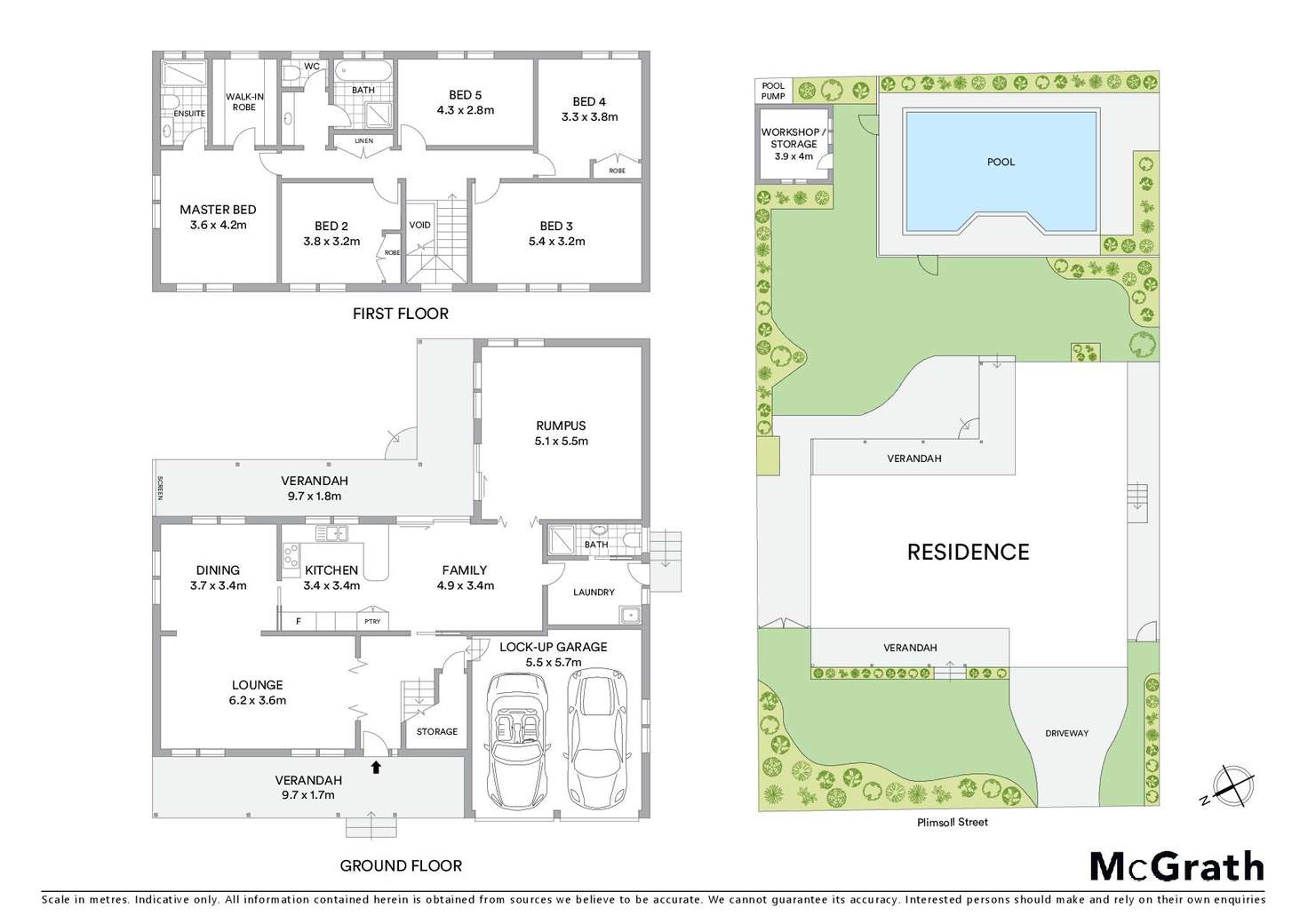 Floorplan of Homely house listing, 36 Plimsoll Street, Sans Souci NSW 2219