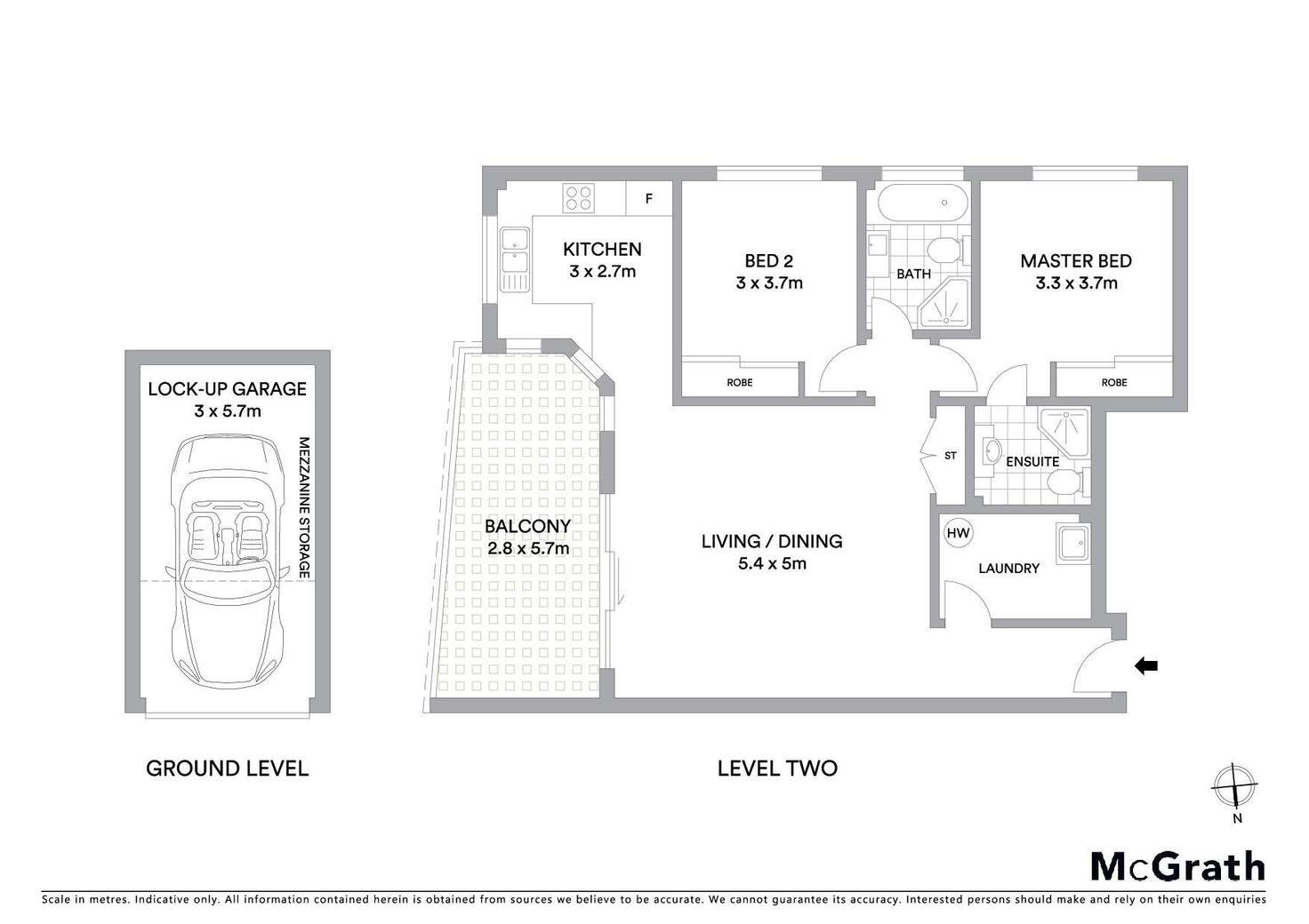 Floorplan of Homely apartment listing, 6/43 Wyanbah Road, Cronulla NSW 2230