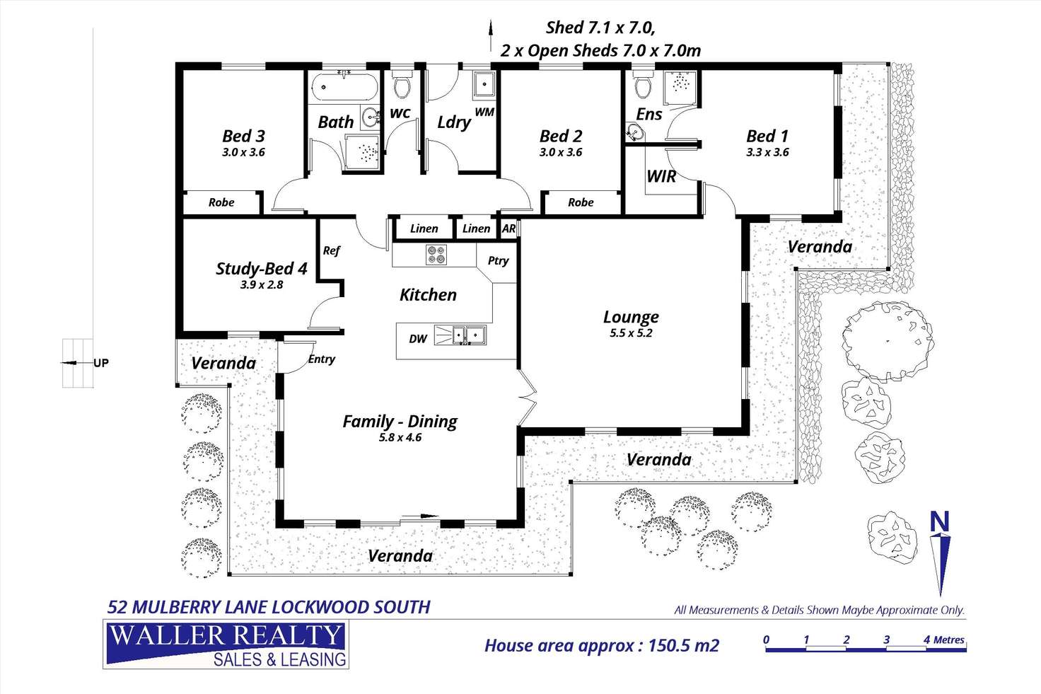 Floorplan of Homely house listing, 52 Mulberry Lane, Lockwood South VIC 3551