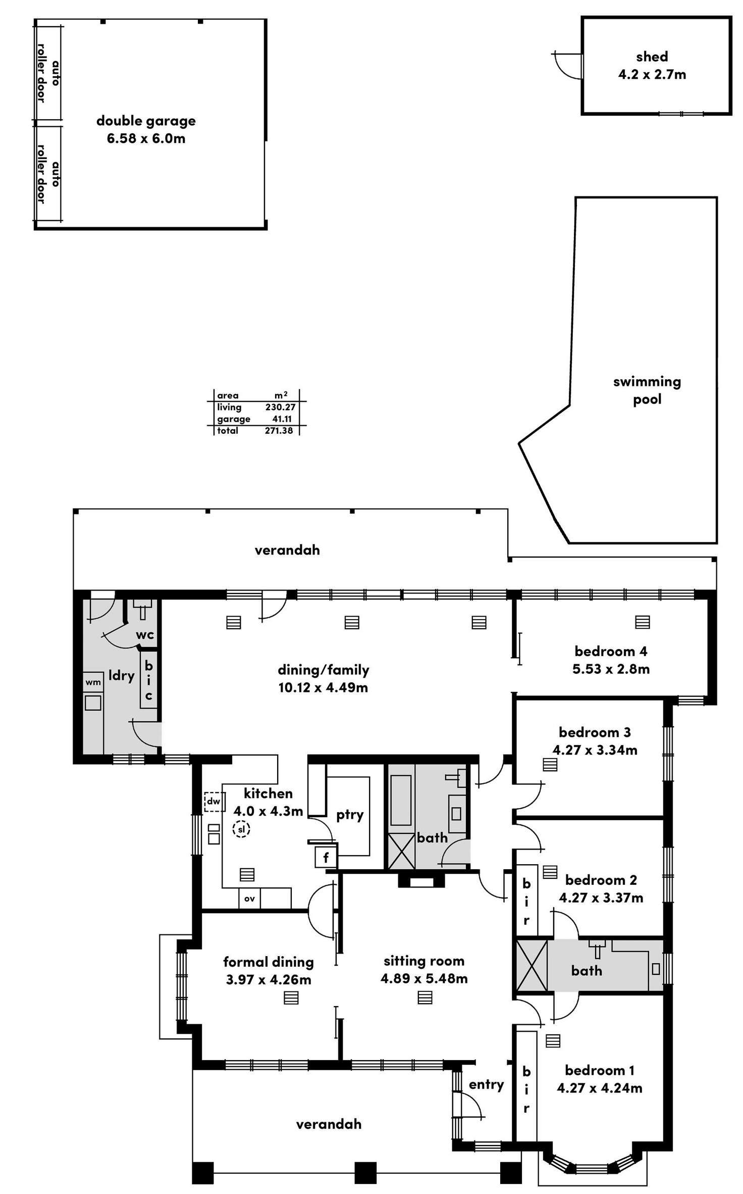 Floorplan of Homely house listing, 31 Halsbury Avenue, Kingswood SA 5062