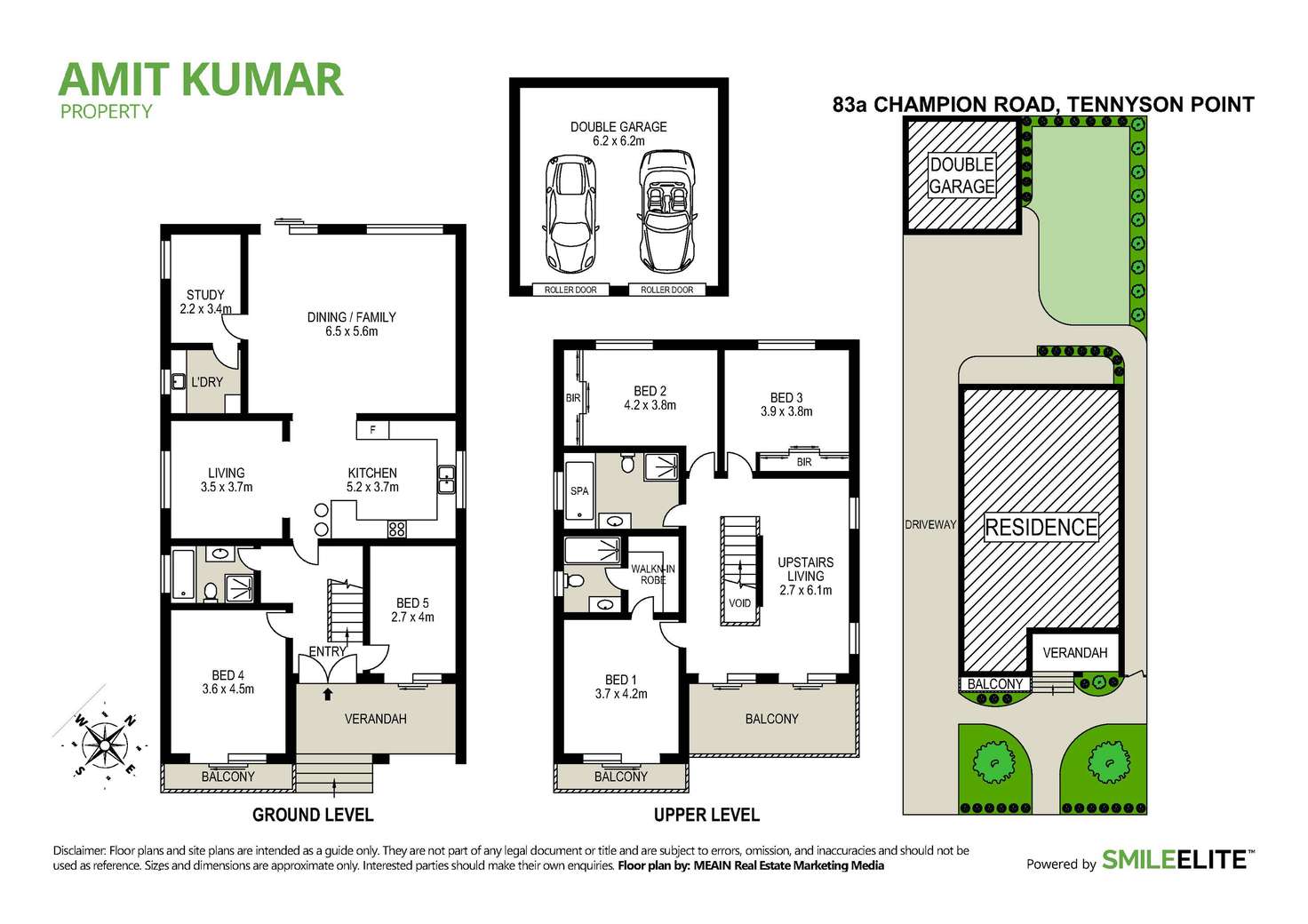 Floorplan of Homely house listing, 83a Champion Road, Tennyson Point NSW 2111