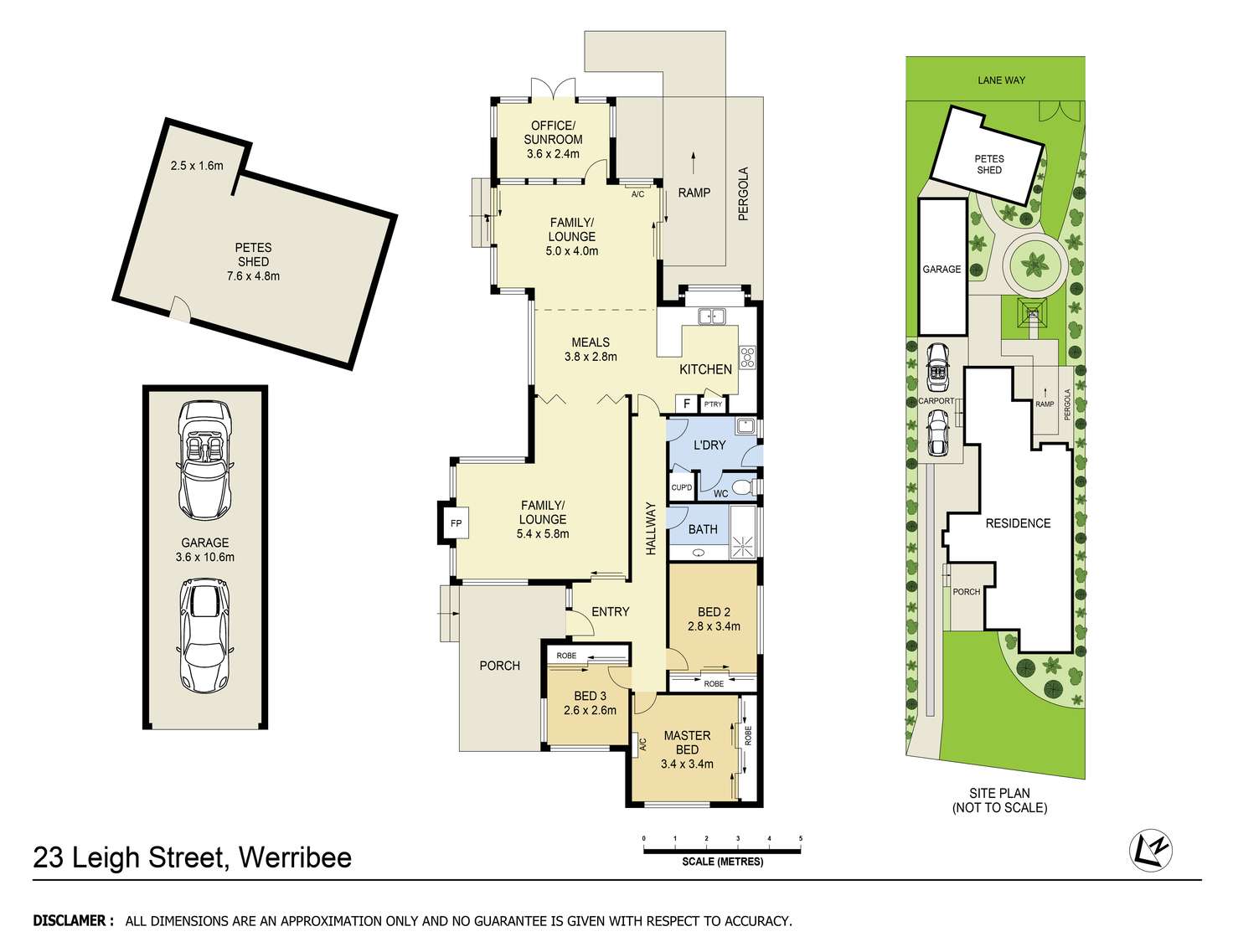 Floorplan of Homely house listing, 23 Leigh Street, Werribee VIC 3030