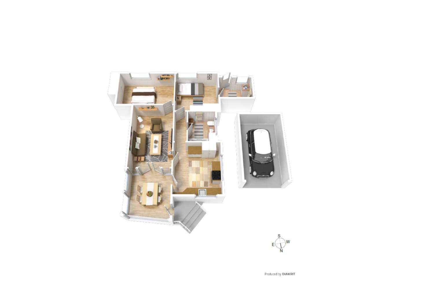 Floorplan of Homely unit listing, 2/1 Outlook Drive, Camberwell VIC 3124