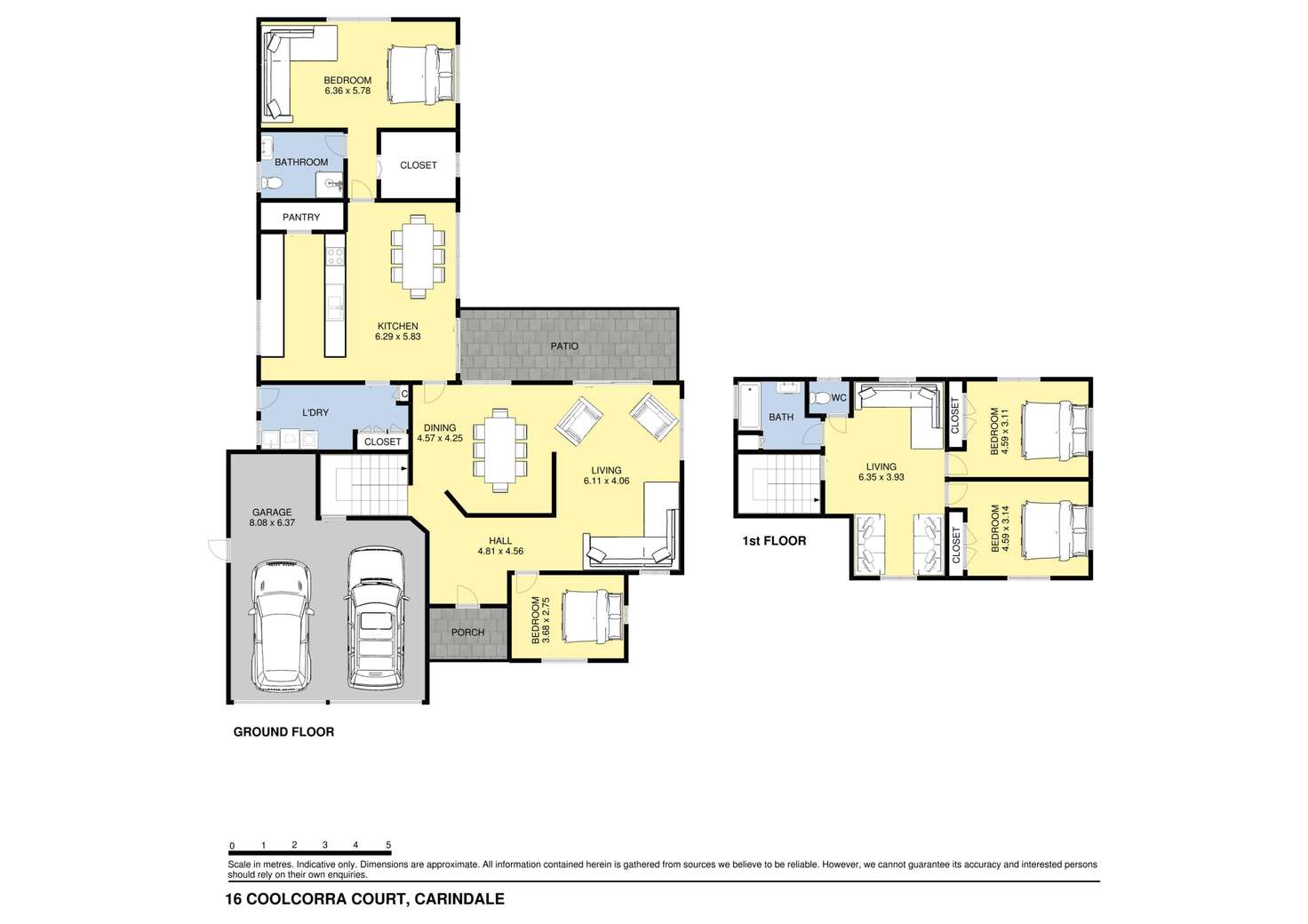 Floorplan of Homely house listing, 16 Coolcorra Court, Carindale QLD 4152