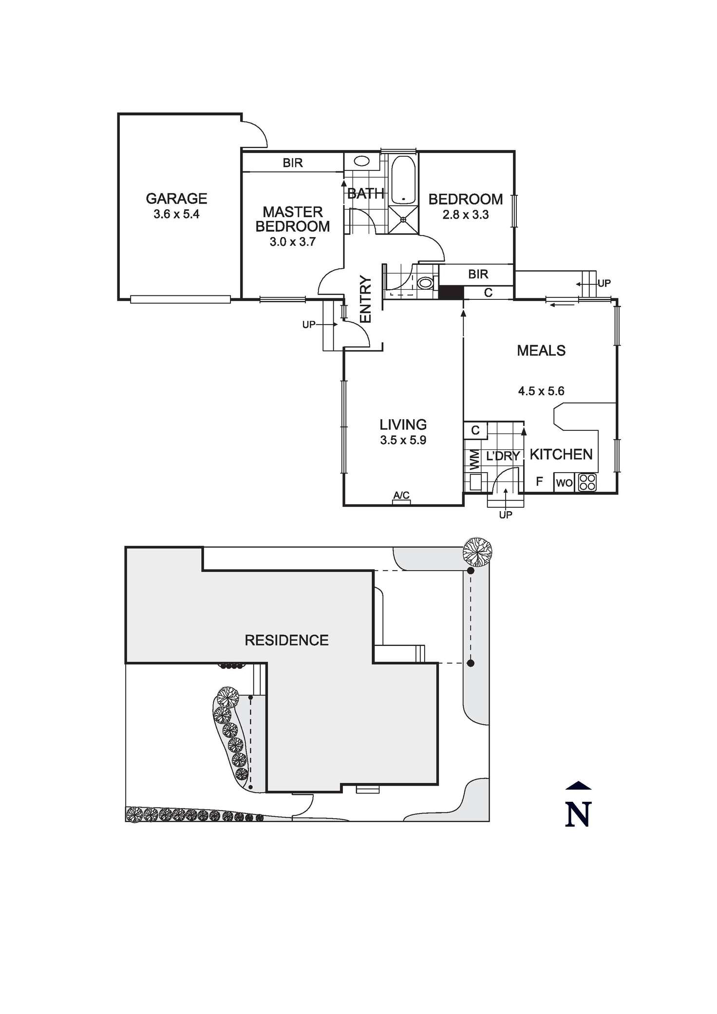 Floorplan of Homely unit listing, 2/42 Preston Street, Coburg VIC 3058