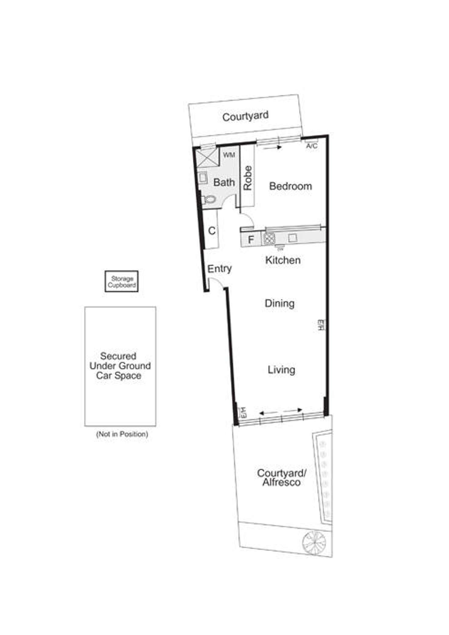 Floorplan of Homely apartment listing, 4/63 Ormond Esplanade, Elwood VIC 3184