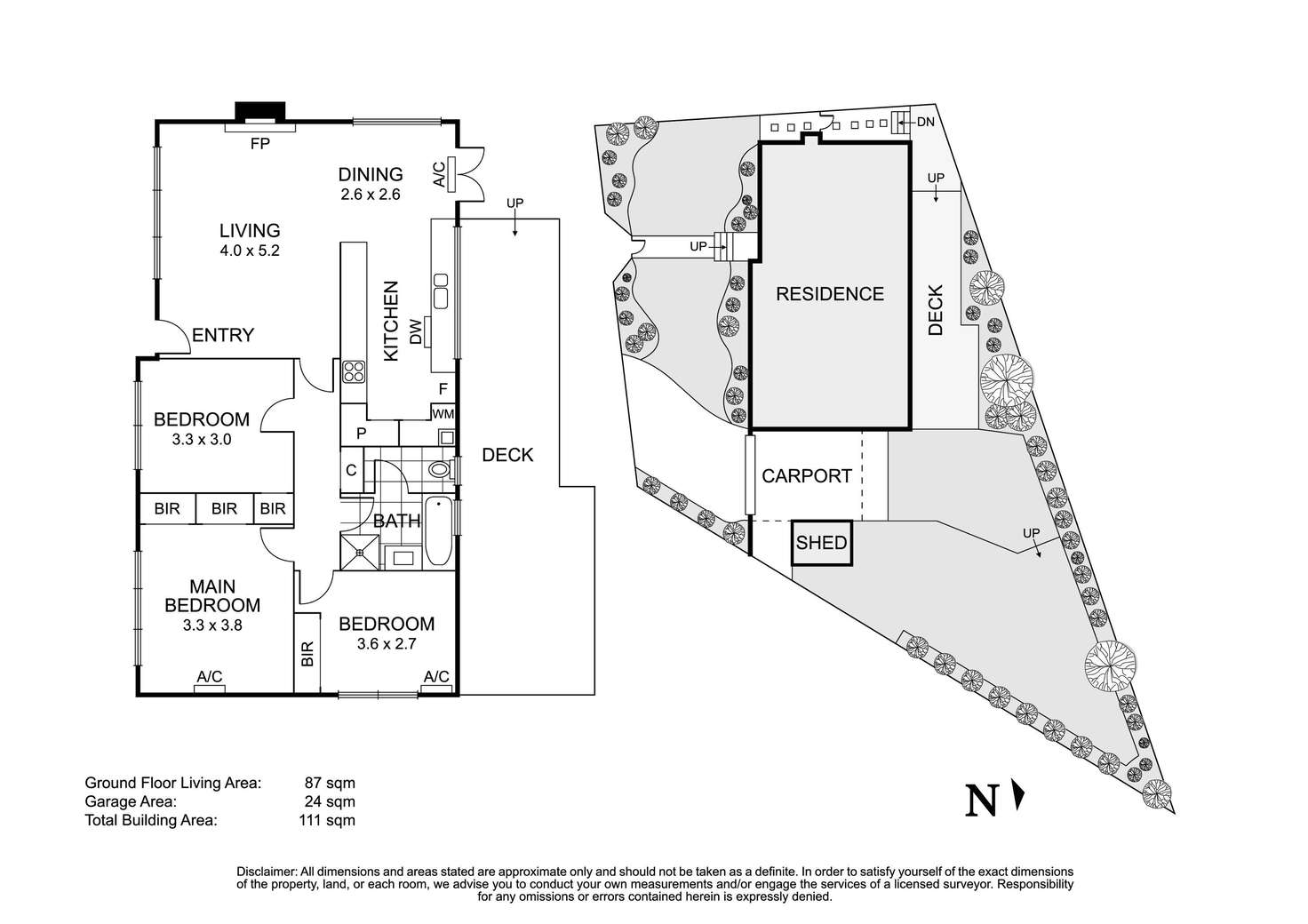 Floorplan of Homely house listing, 1 Lake Avenue, Mitcham VIC 3132