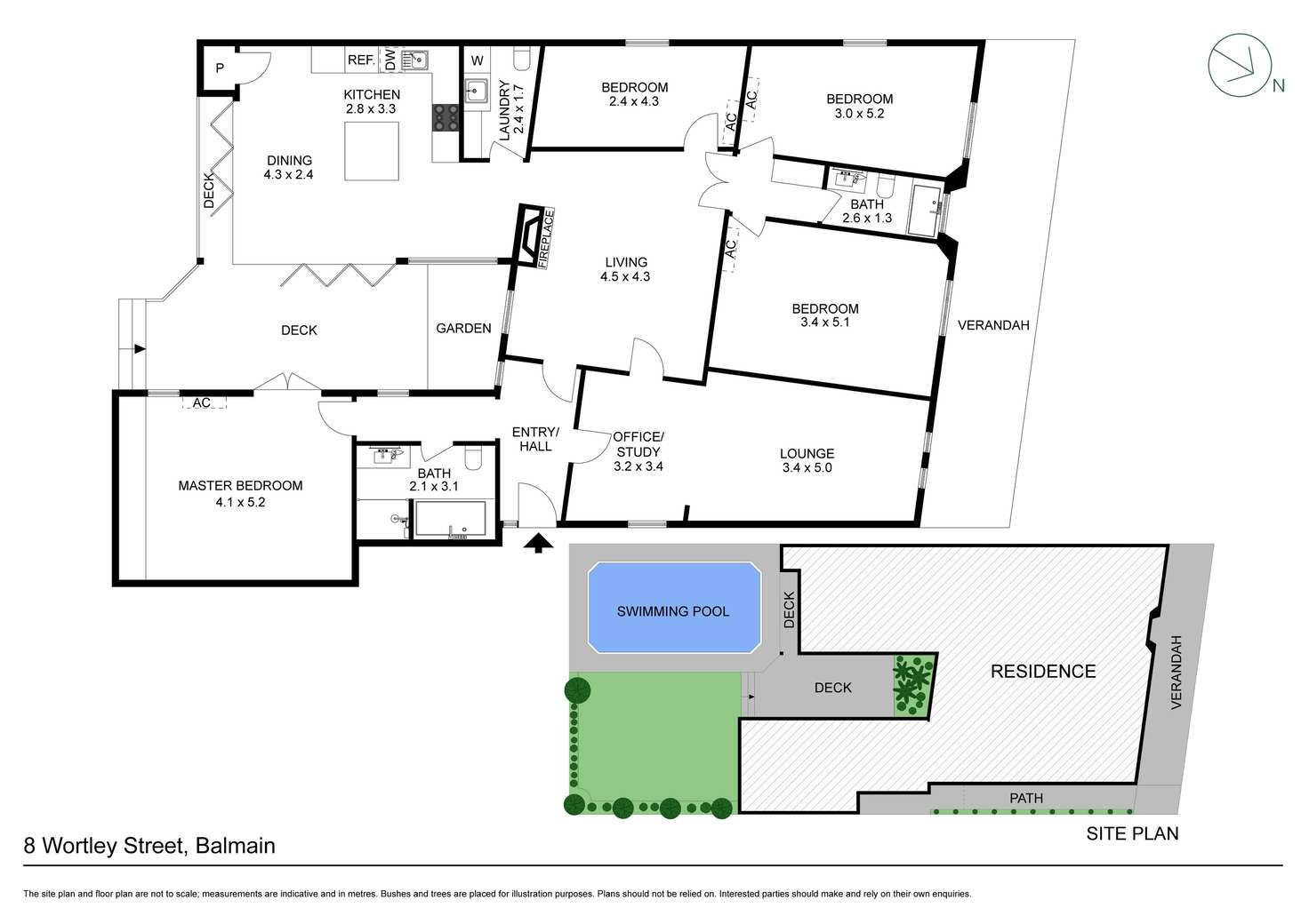 Floorplan of Homely house listing, 8 Wortley Street, Balmain NSW 2041