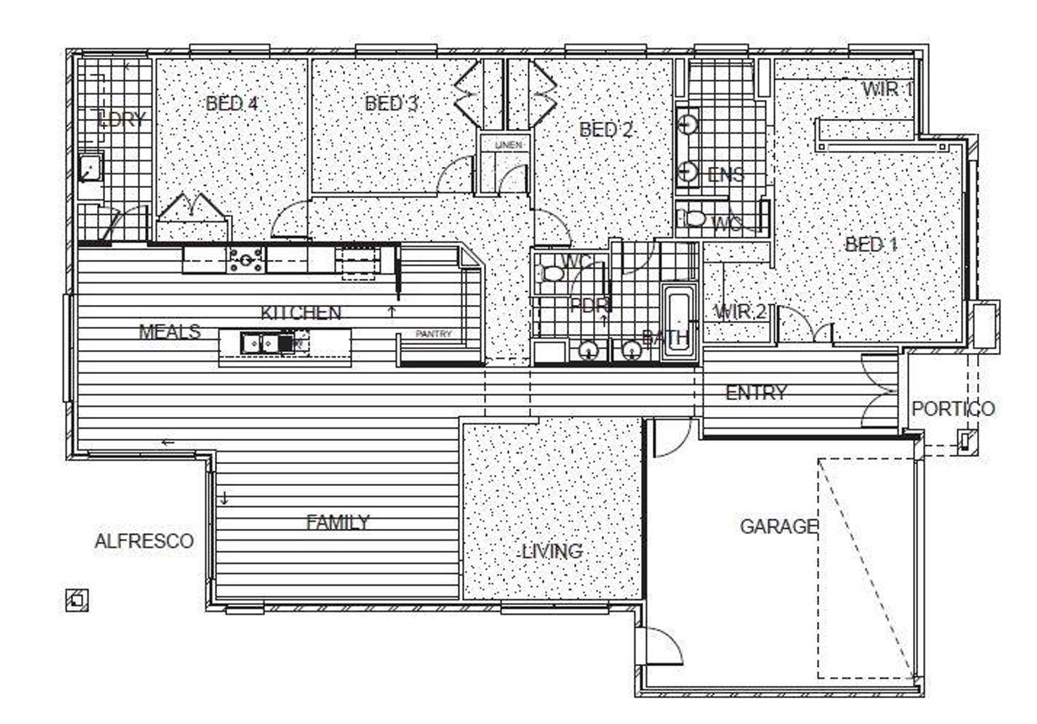Floorplan of Homely house listing, 36 Springs Road, Brown Hill VIC 3350