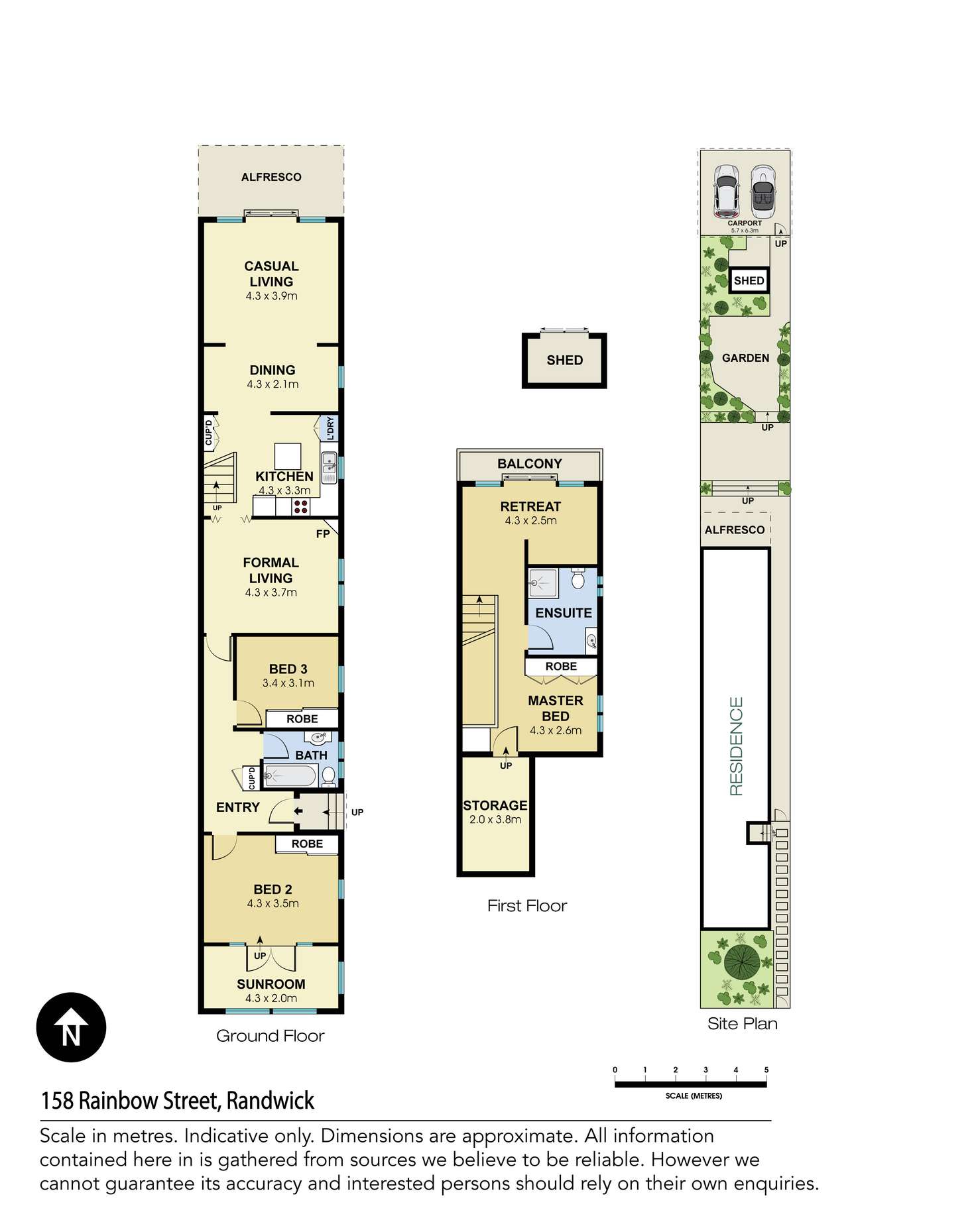 Floorplan of Homely house listing, 158 Rainbow Street, Randwick NSW 2031