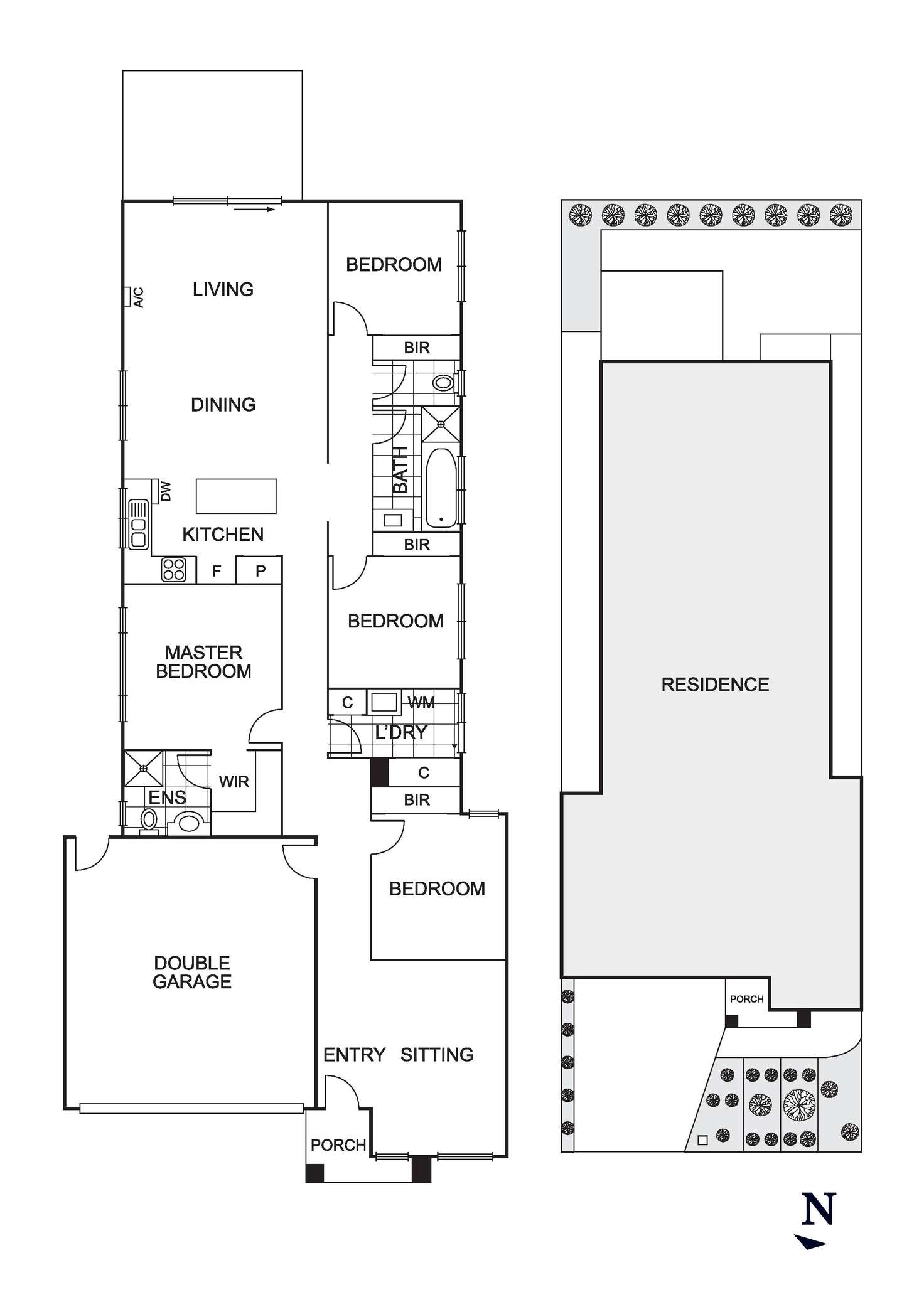 Floorplan of Homely house listing, 54 Brightvale Boulevard, Wyndham Vale VIC 3024