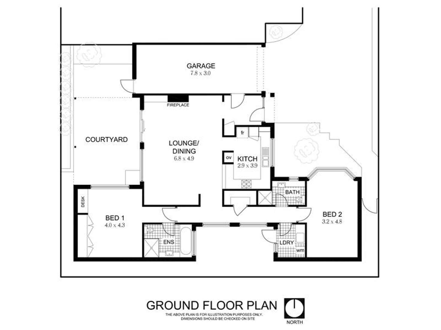 Floorplan of Homely villa listing, 3/112 Waratah Avenue, Dalkeith WA 6009