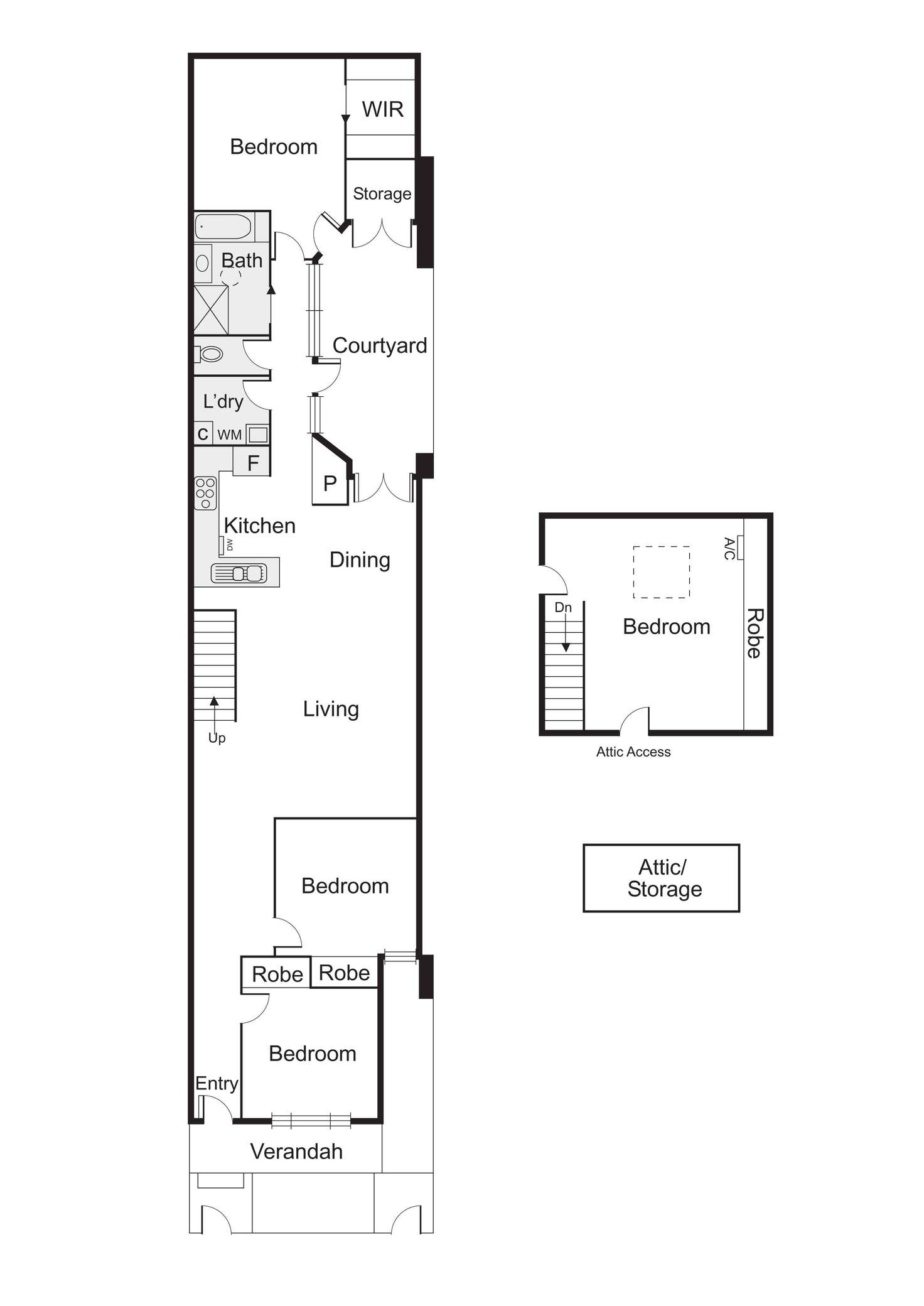 Floorplan of Homely house listing, 98 Evans Street, Port Melbourne VIC 3207