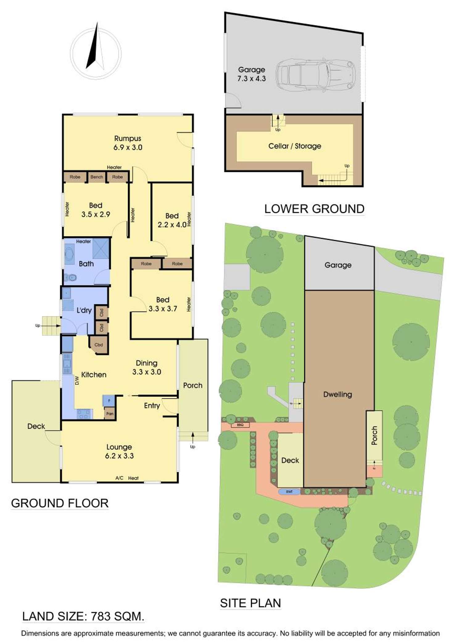 Floorplan of Homely house listing, 123 Nepean Street, Greensborough VIC 3088