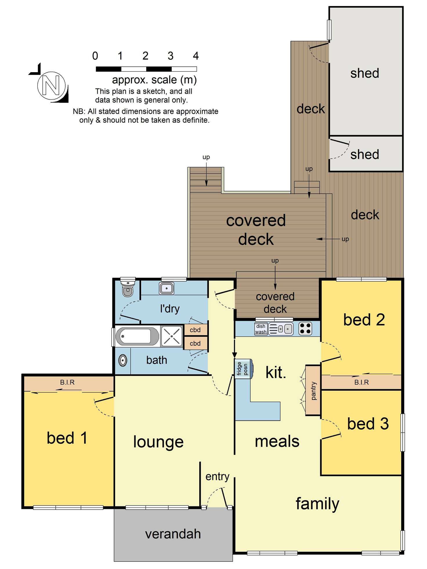 Floorplan of Homely house listing, 1 Carcoola Road, Ringwood East VIC 3135