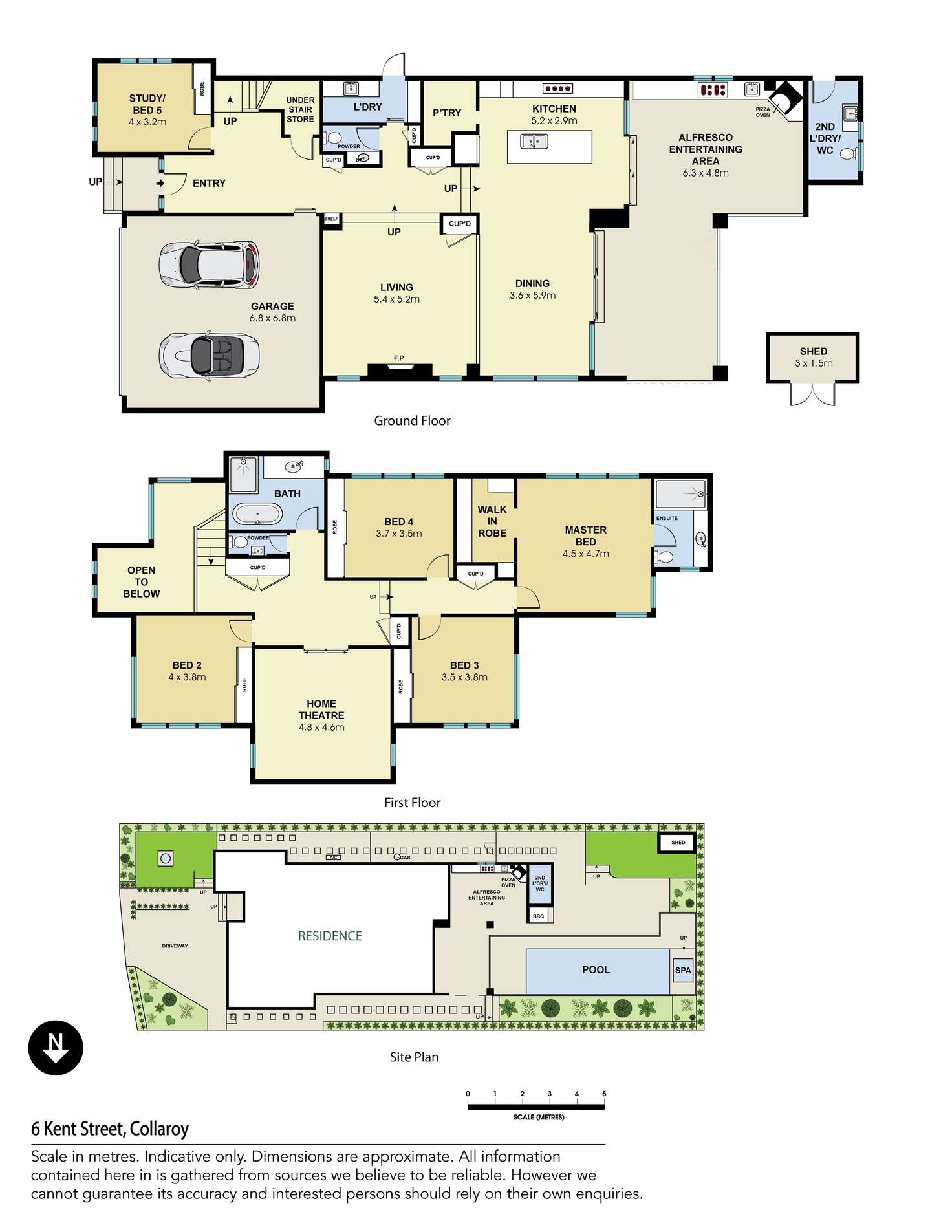 Floorplan of Homely house listing, 6 Kent Street, Collaroy NSW 2097