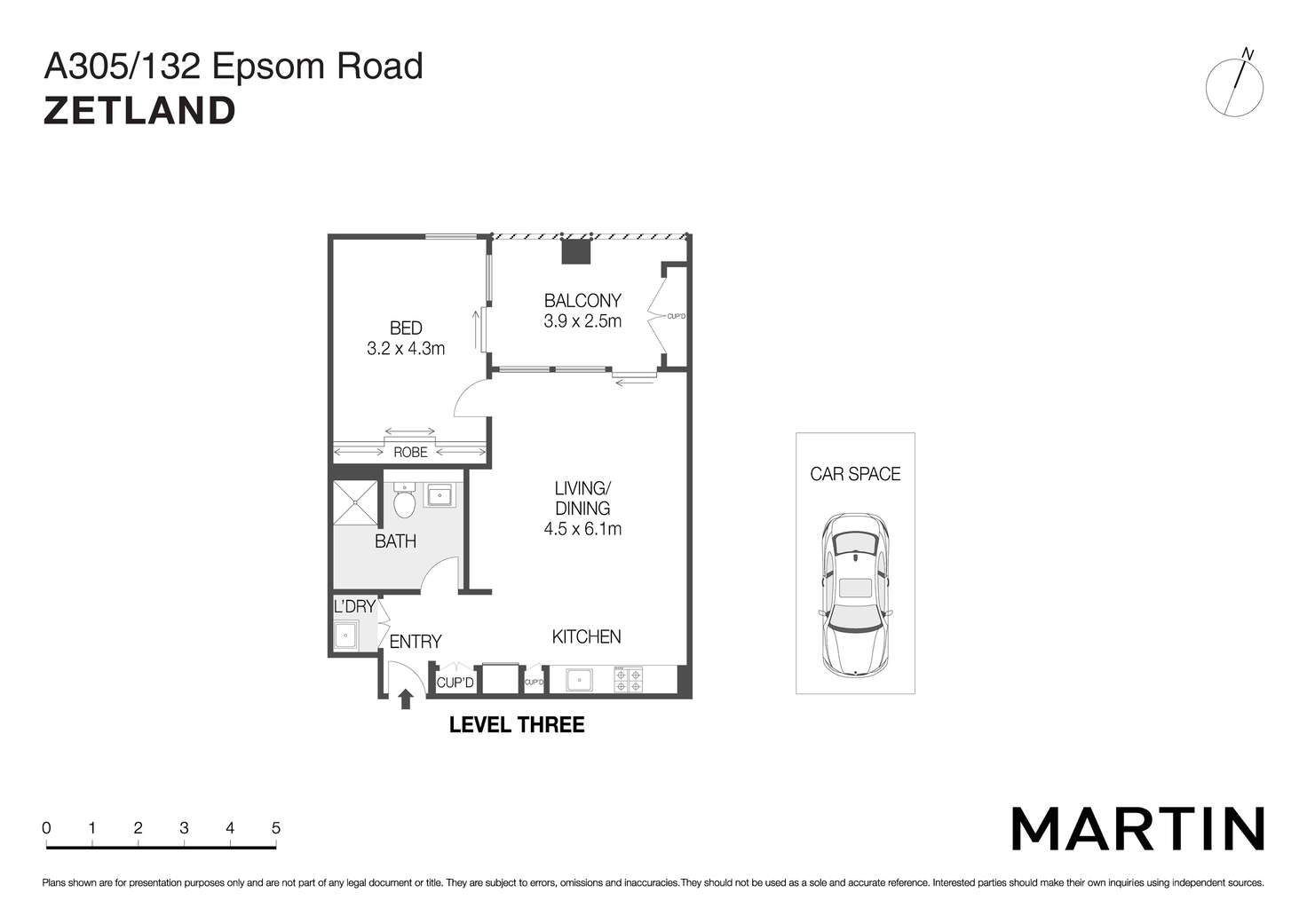 Floorplan of Homely apartment listing, A305/132 Epsom Road, Zetland NSW 2017