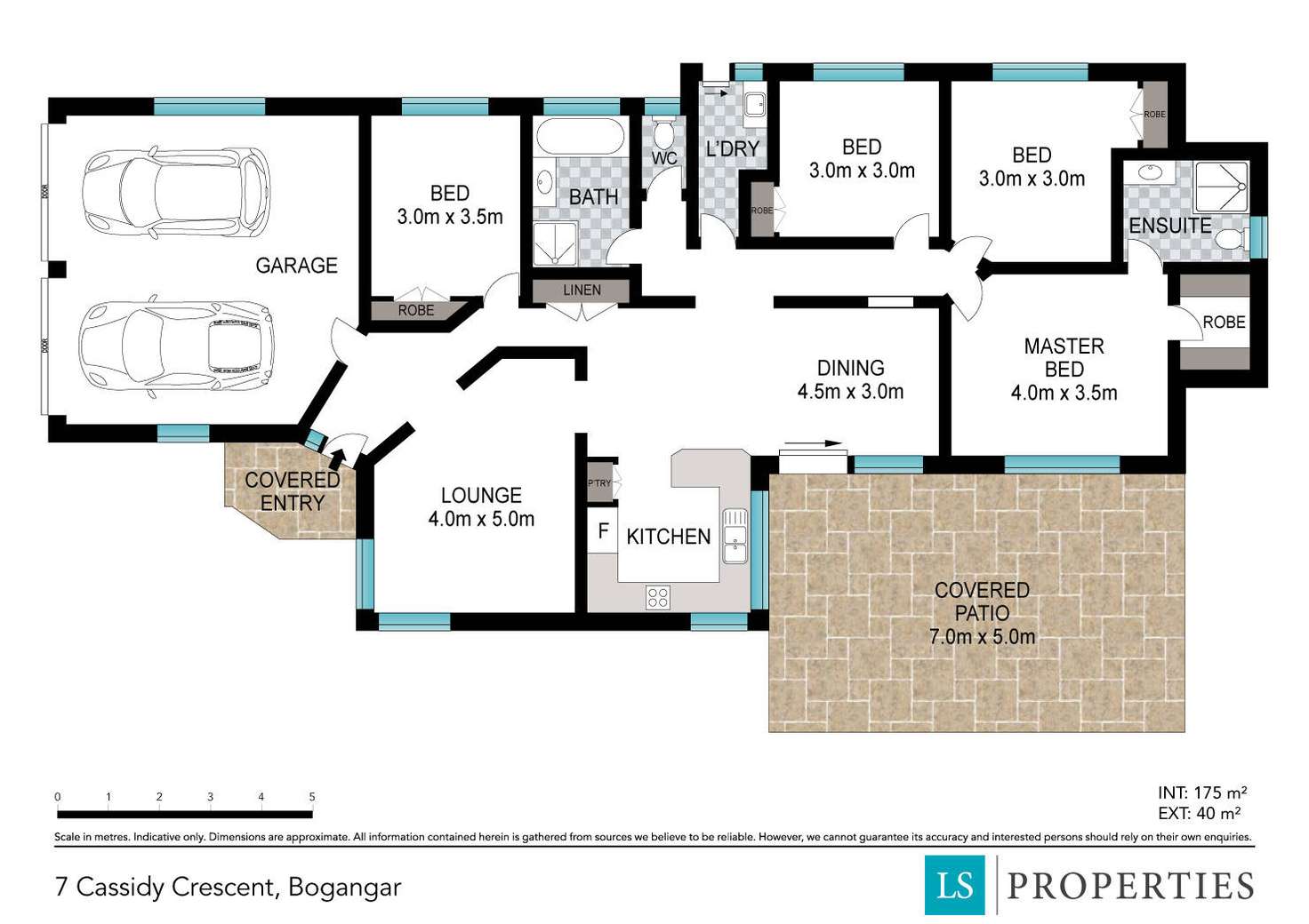 Floorplan of Homely house listing, 7 Cassidy Crescent, Bogangar NSW 2488