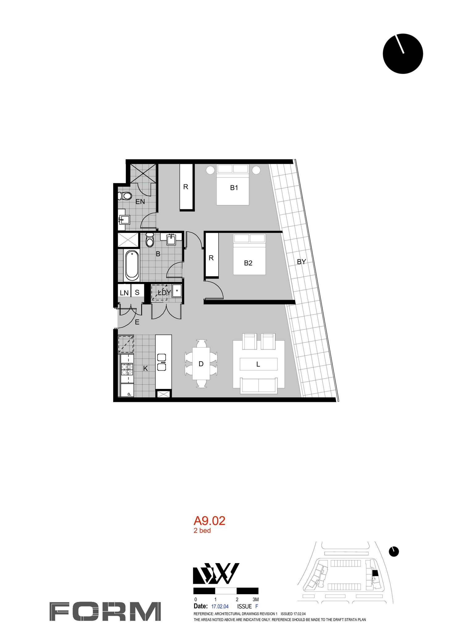 Floorplan of Homely apartment listing, 72/3 Defries Avenue, Zetland NSW 2017