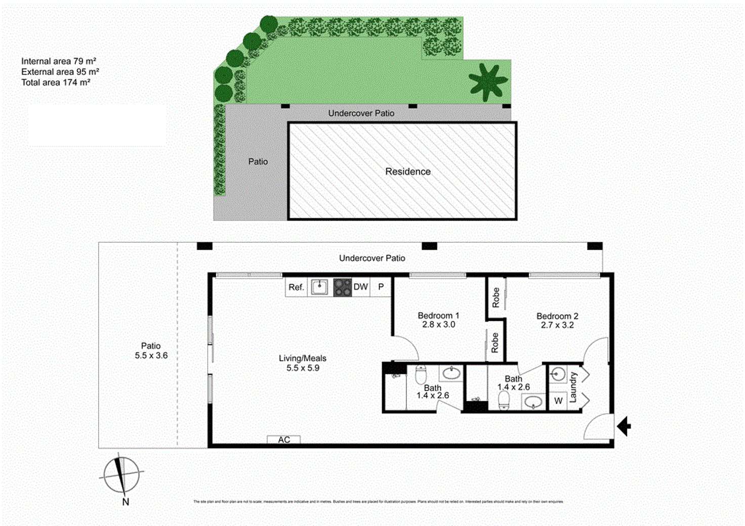 Floorplan of Homely apartment listing, G12/303-305 Huntingdale Road, Chadstone VIC 3148