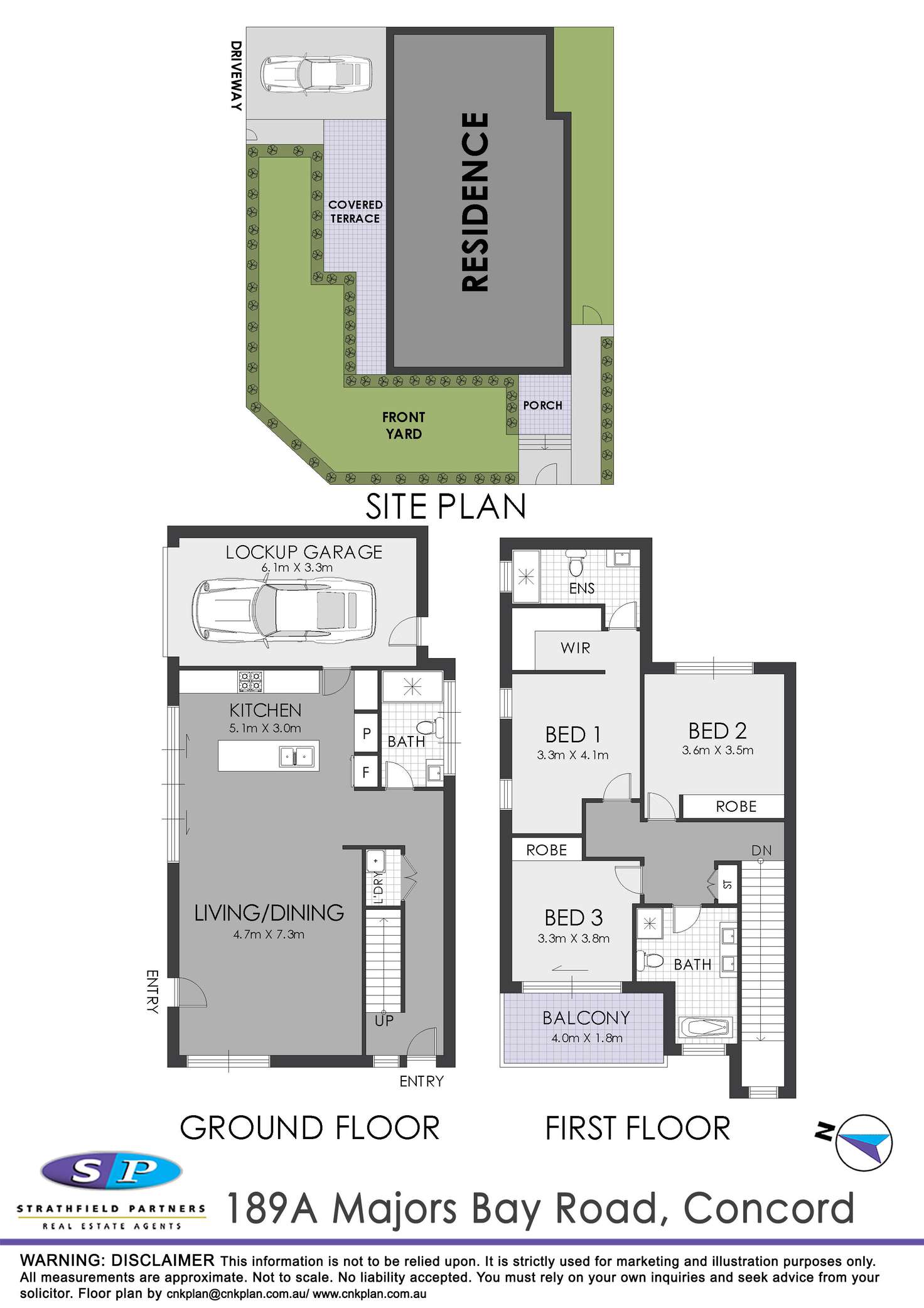 Floorplan of Homely house listing, 189 Majors Bay Road, Concord NSW 2137