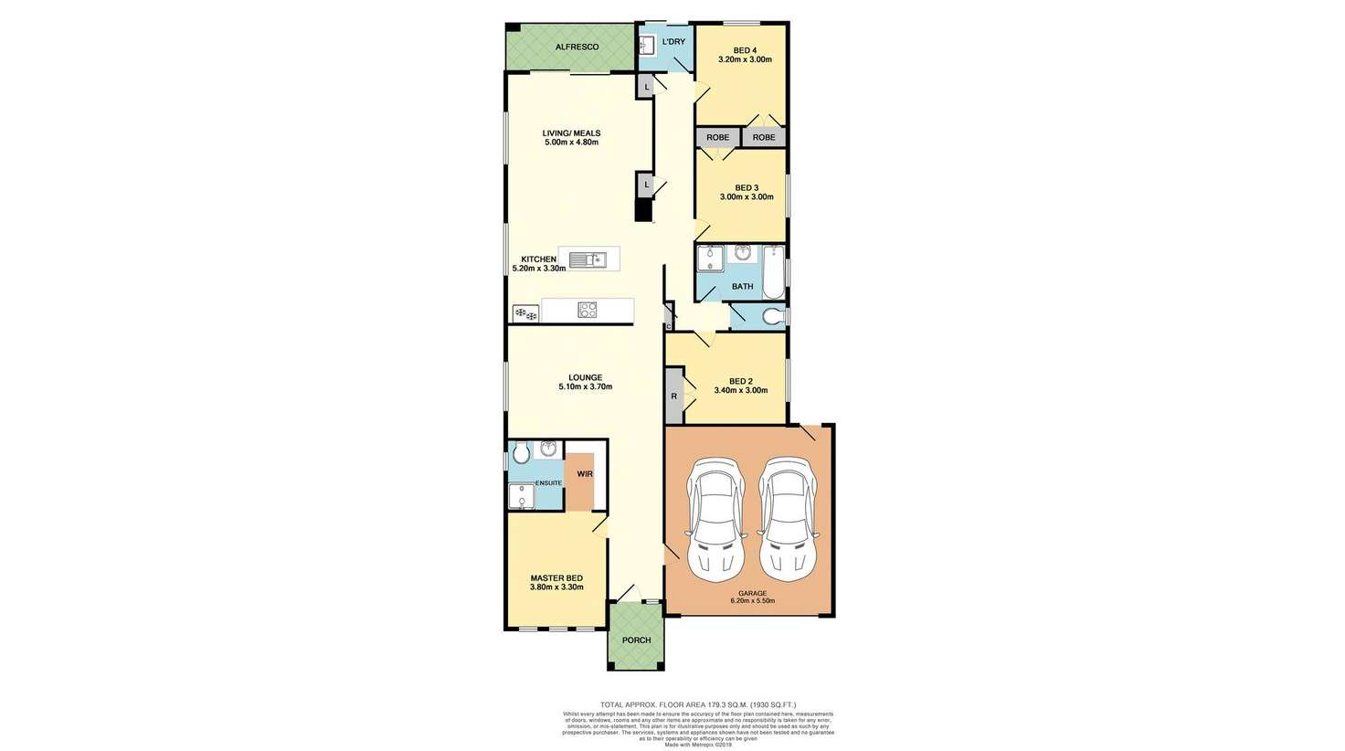 Floorplan of Homely house listing, 95 Lineham Drive, Cranbourne East VIC 3977