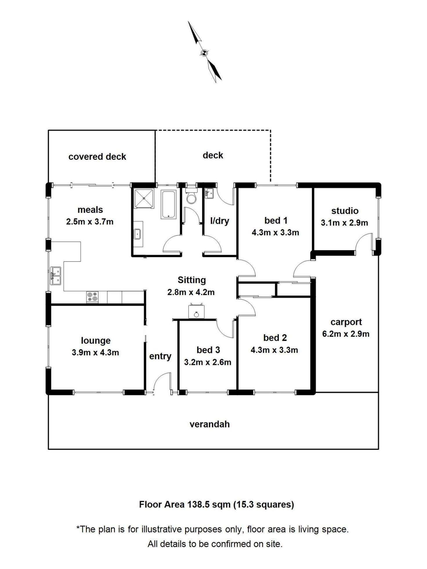 Floorplan of Homely house listing, 43 School Road, Menzies Creek VIC 3159