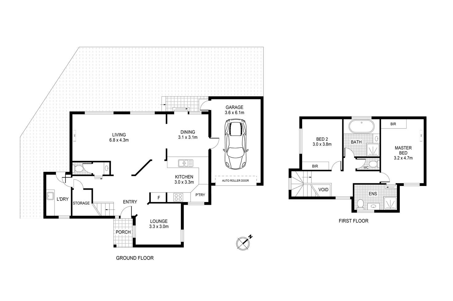Floorplan of Homely townhouse listing, 4/11 Dutton Court, Meadow Heights VIC 3048