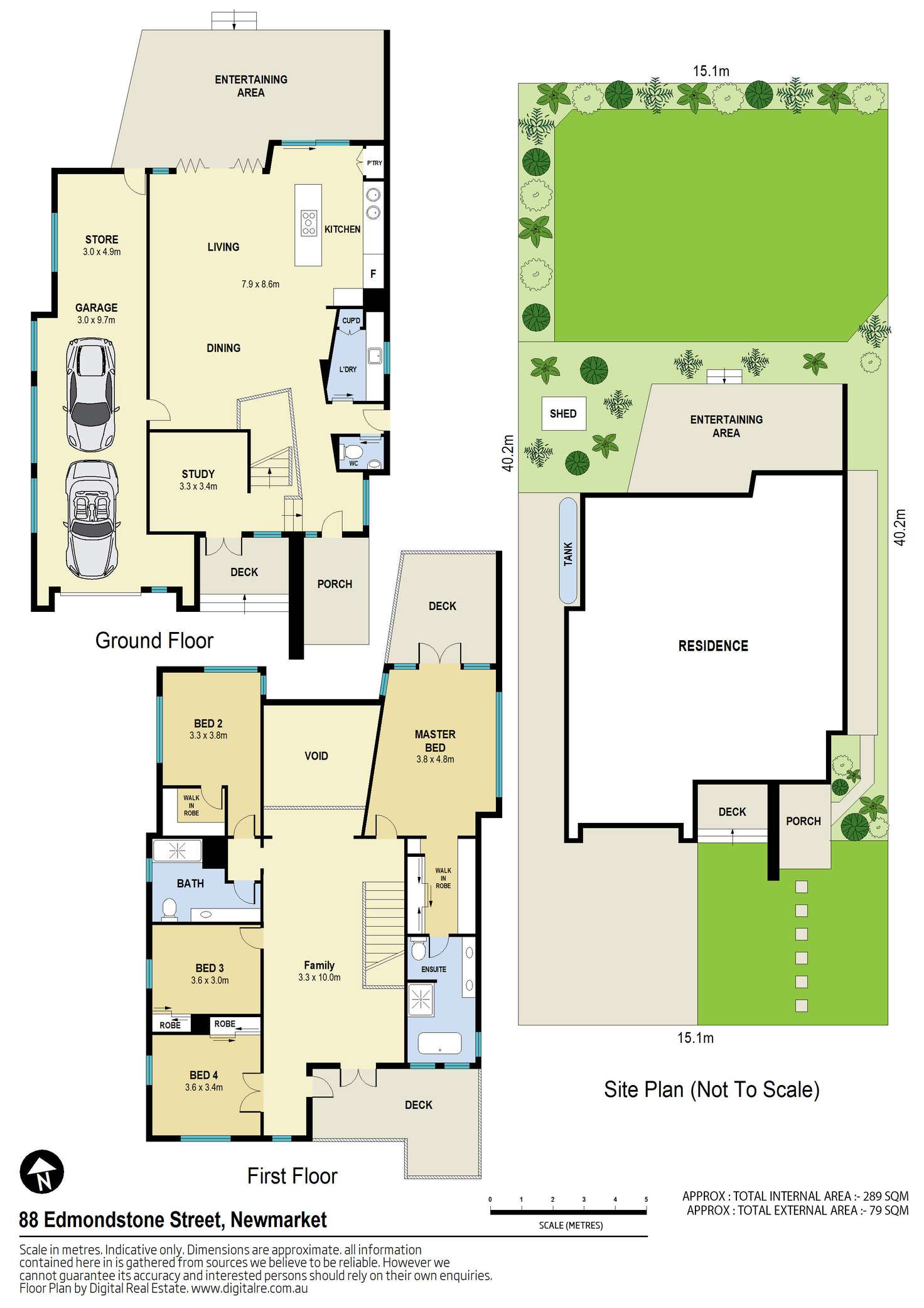 Floorplan of Homely house listing, 88 Edmondstone Street, Newmarket QLD 4051