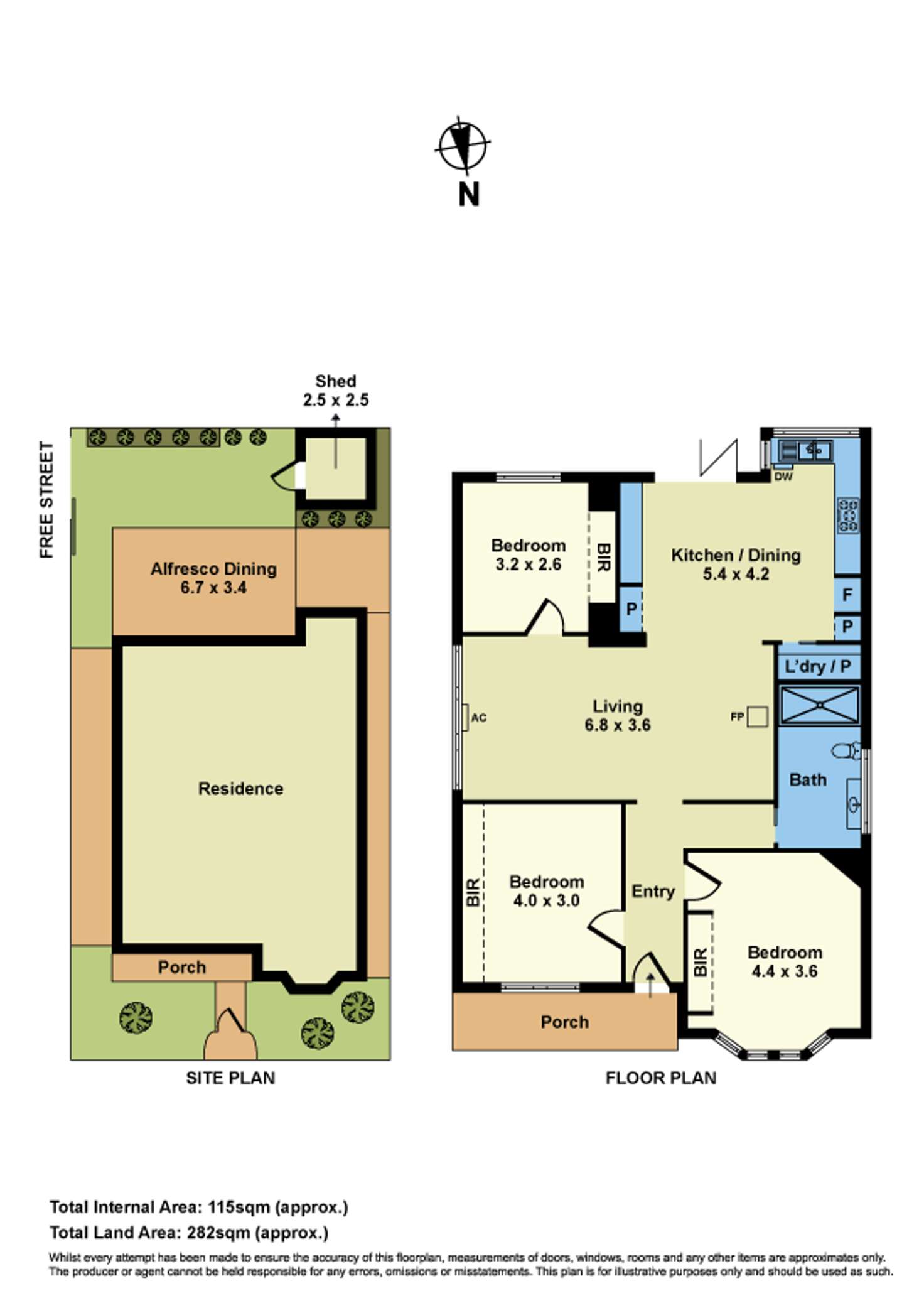 Floorplan of Homely house listing, 7 George Street, Yarraville VIC 3013