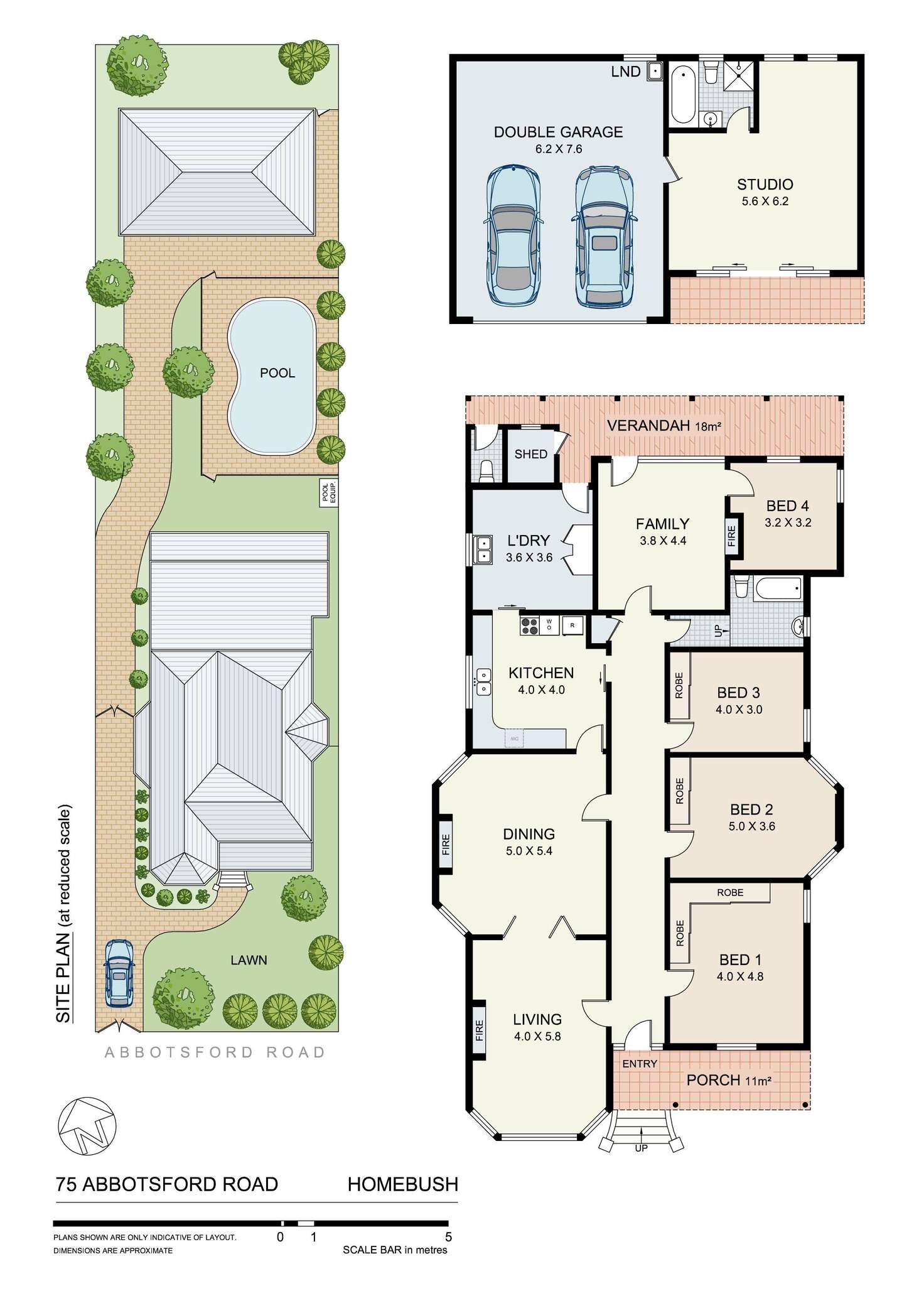 Floorplan of Homely house listing, 75 Abbotsford Road, Homebush NSW 2140