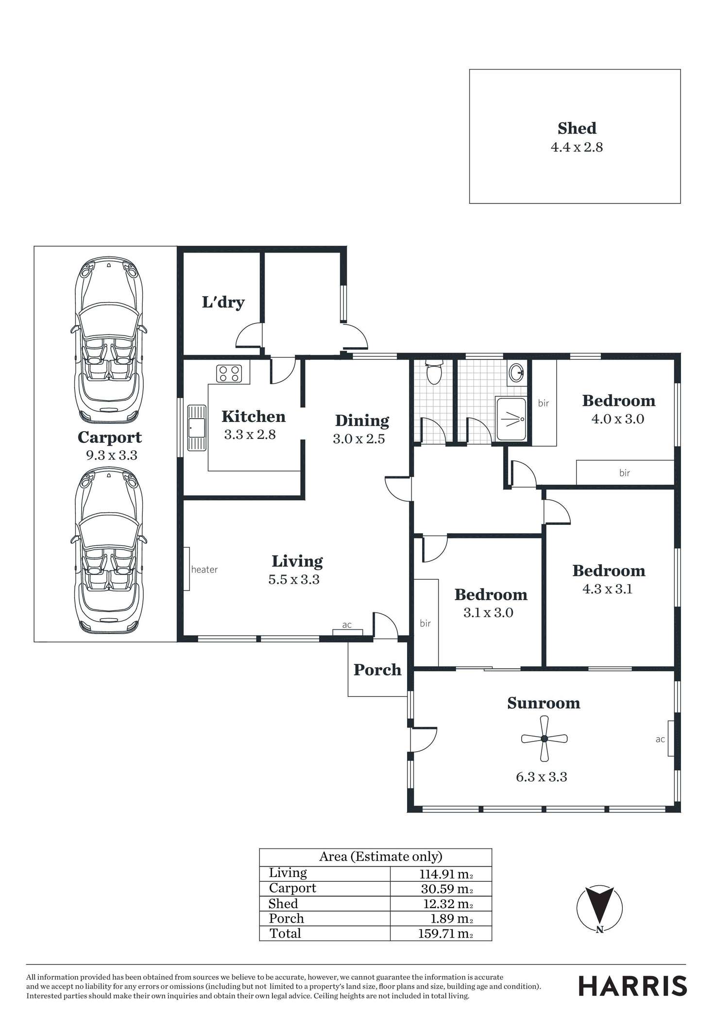 Floorplan of Homely house listing, 66 Barker Avenue, South Plympton SA 5038
