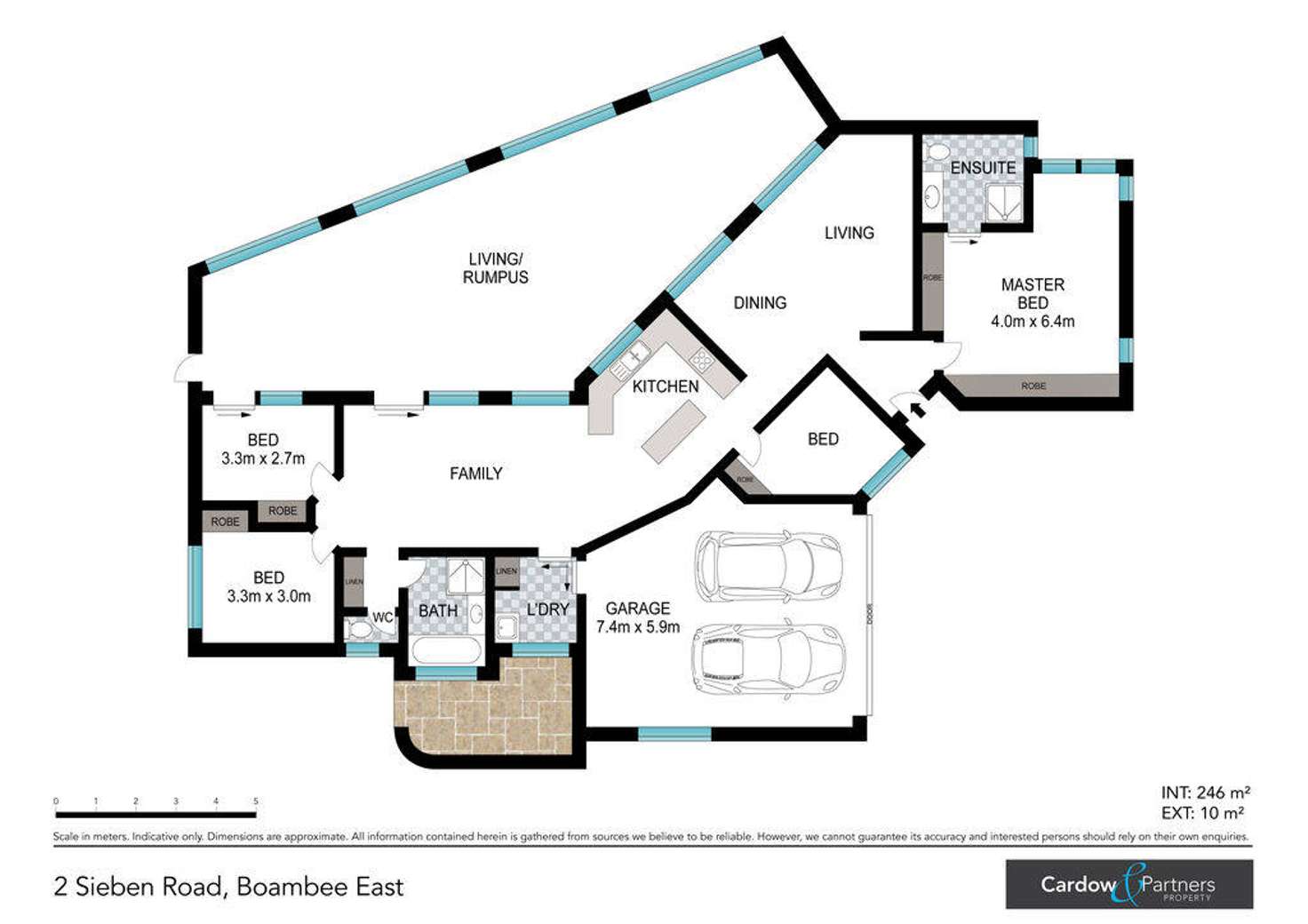 Floorplan of Homely house listing, 2 Sieben Road, Boambee East NSW 2452
