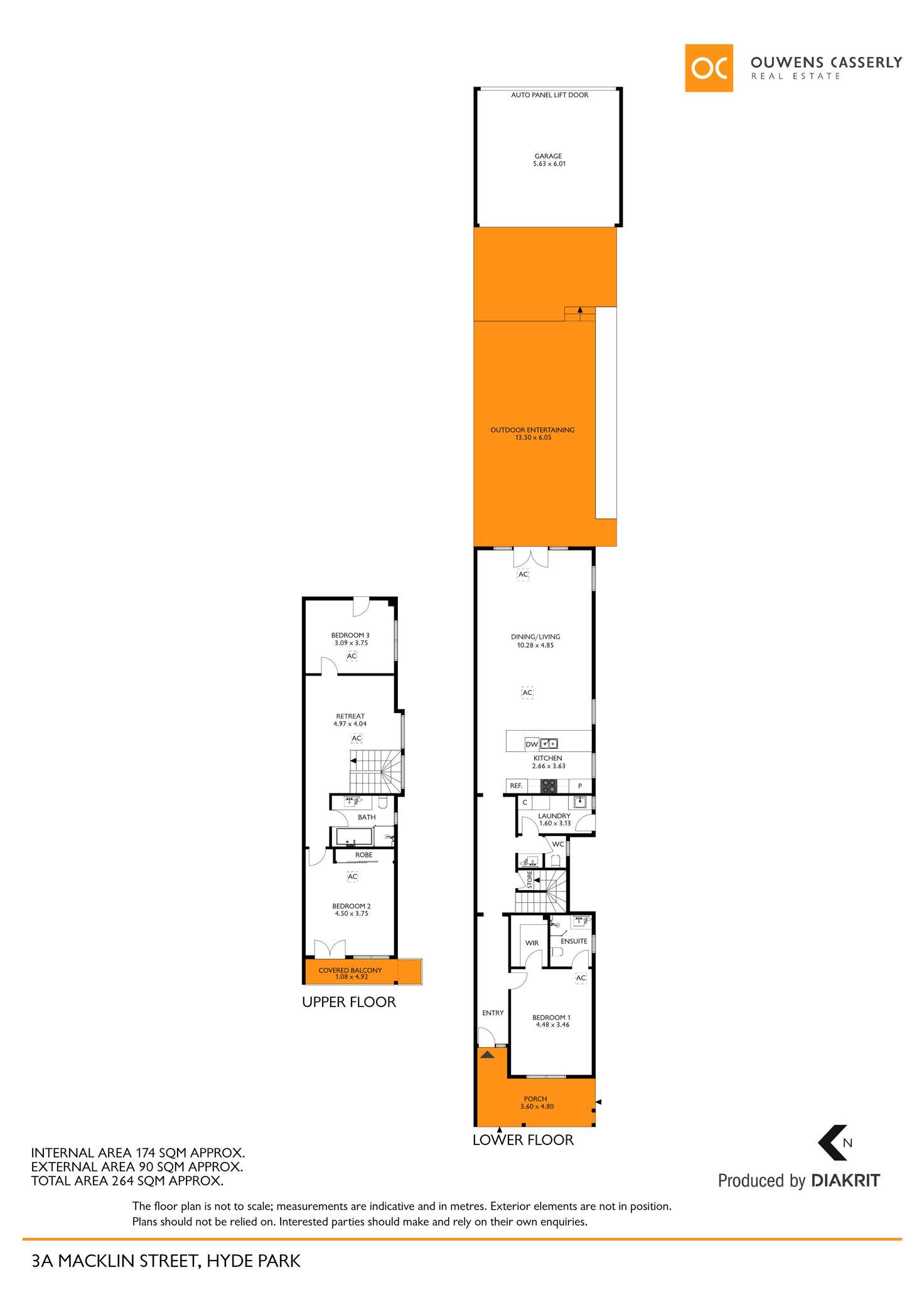 Floorplan of Homely house listing, 3A Macklin Street, Hyde Park SA 5061