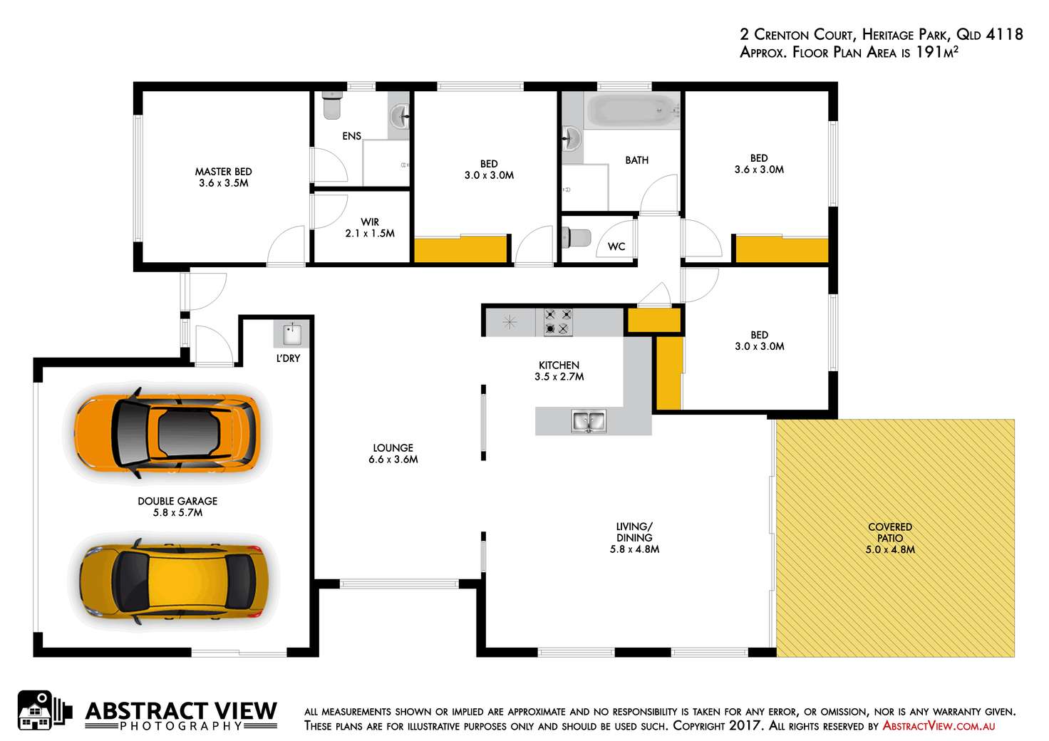 Floorplan of Homely house listing, 2 Crenton Court, Heritage Park QLD 4118
