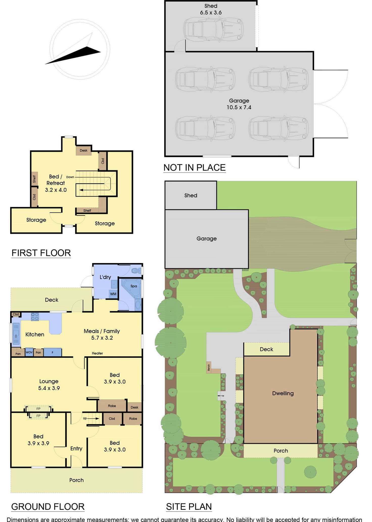 Floorplan of Homely house listing, 36 Davisson Street, Epping VIC 3076