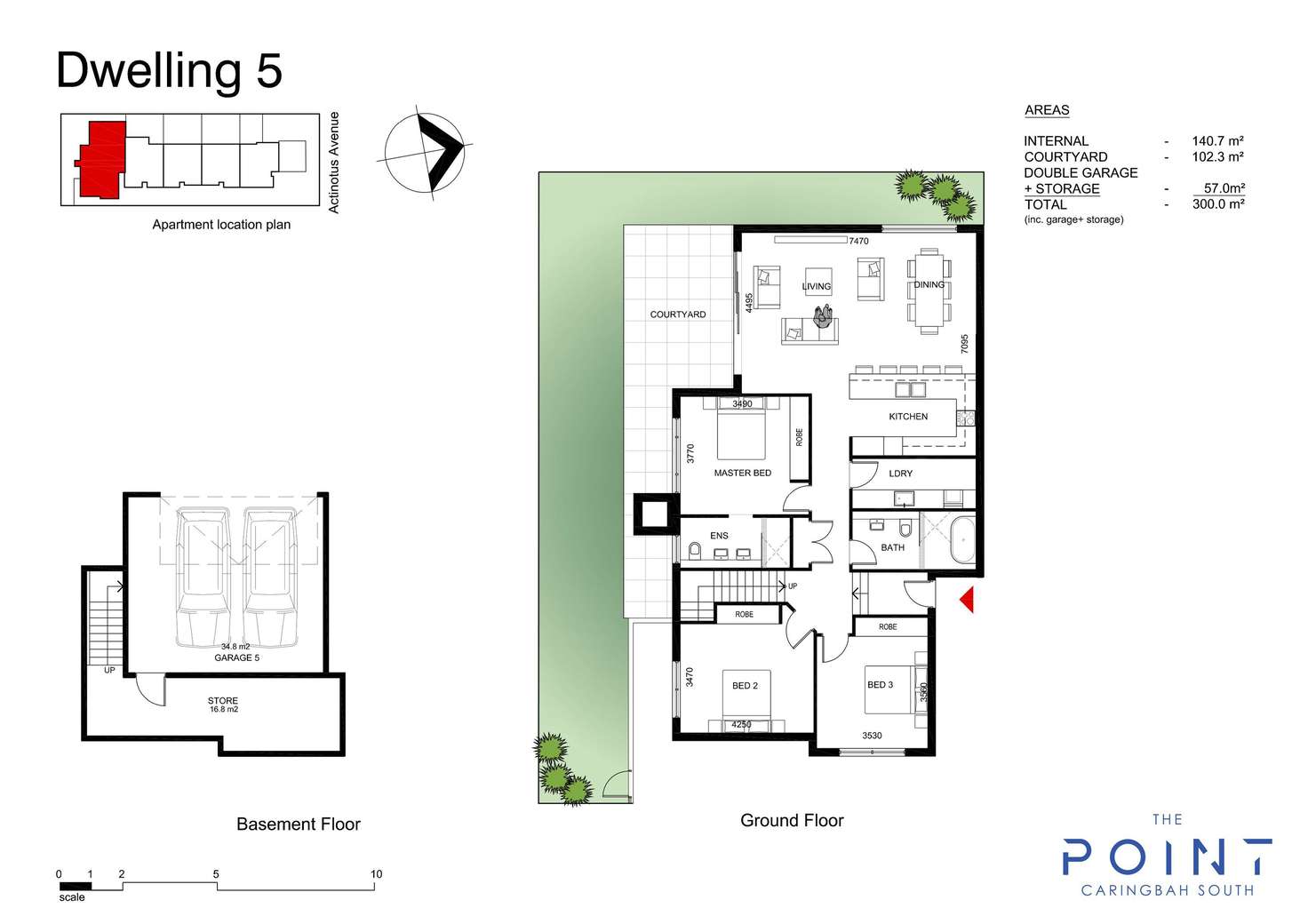 Floorplan of Homely villa listing, 5/2 Actinotus Avenue, Caringbah South NSW 2229