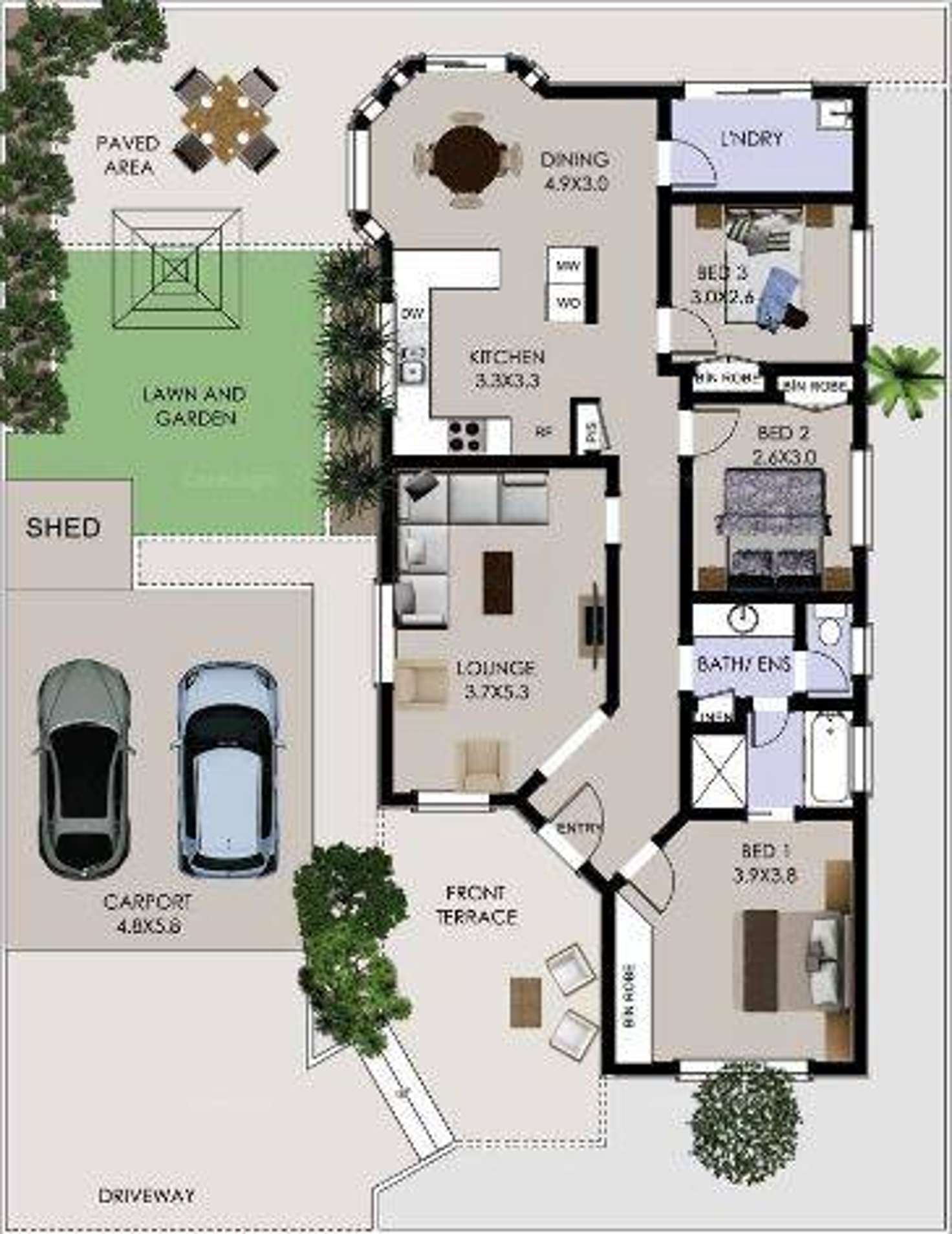 Floorplan of Homely house listing, 289a Warringah Road, Beacon Hill NSW 2100