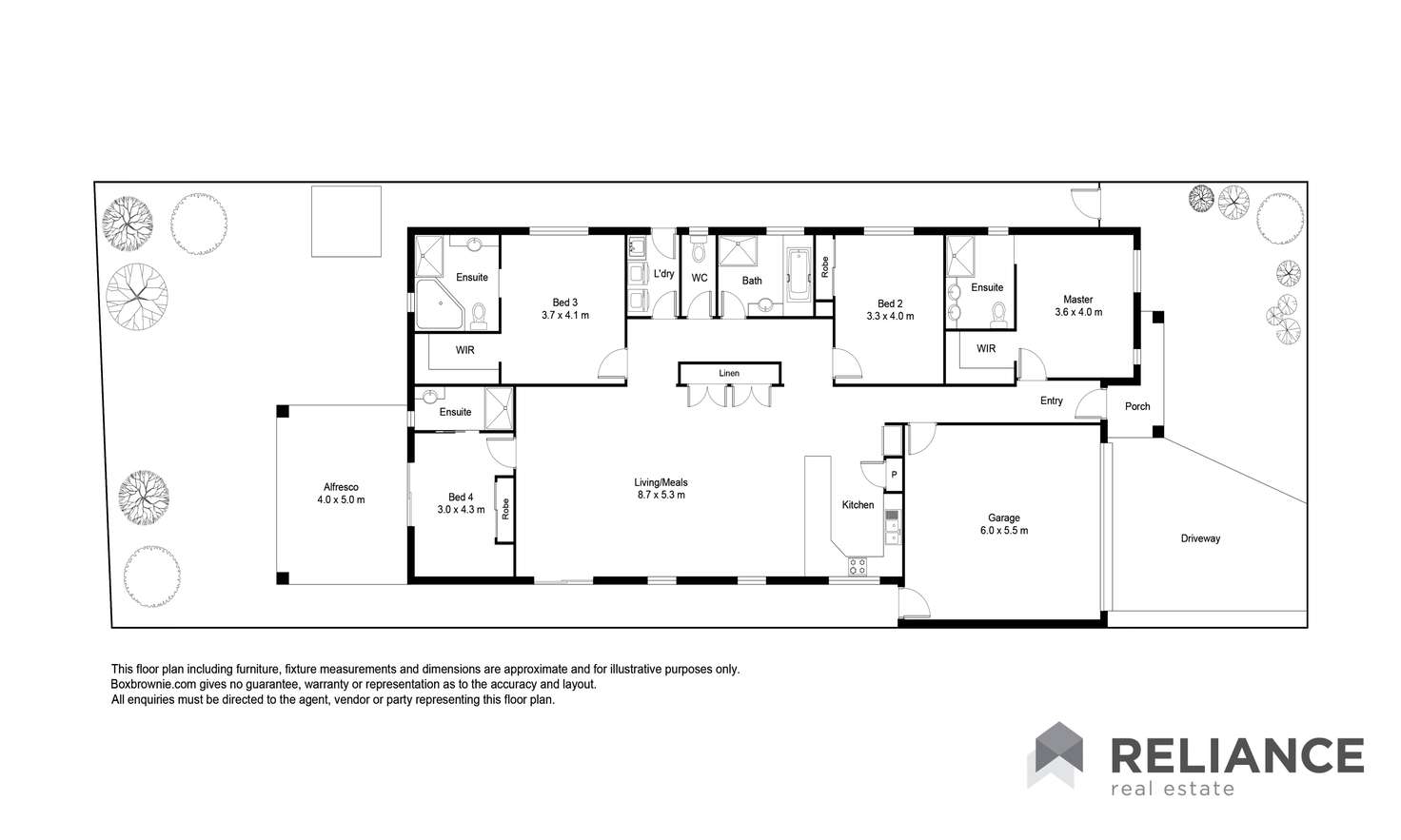 Floorplan of Homely house listing, 18 Pepperjack Way, Point Cook VIC 3030