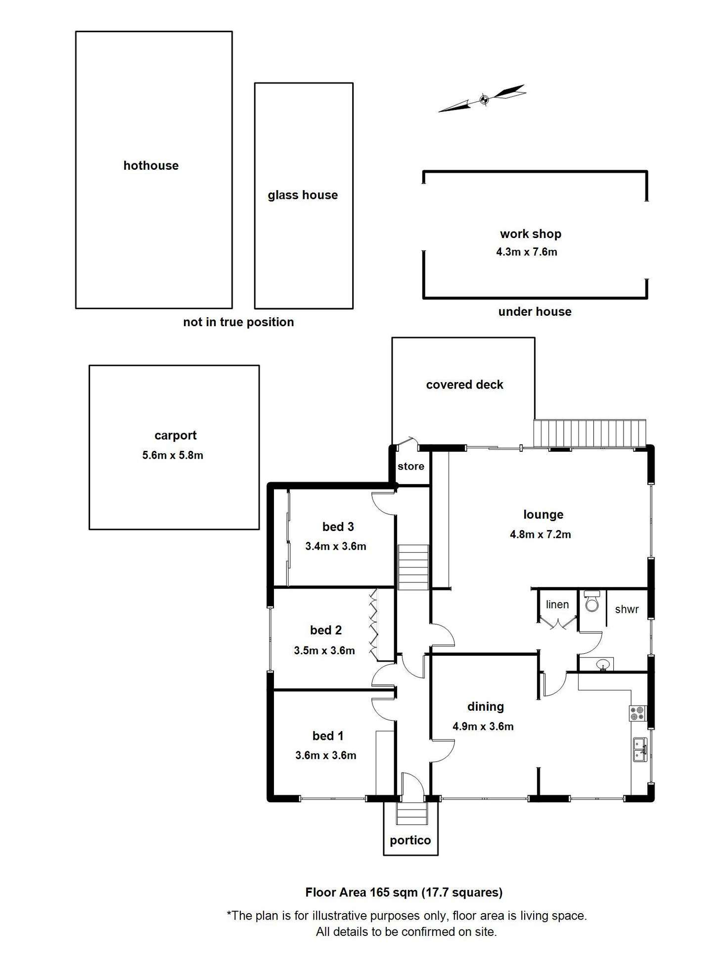 Floorplan of Homely house listing, 14 Moores Road, Monbulk VIC 3793