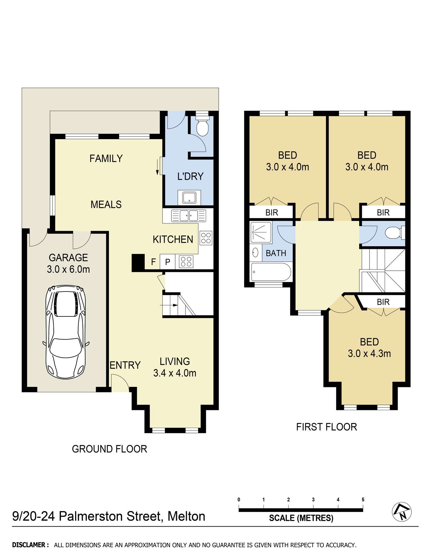 Floorplan of Homely unit listing, 9/20-24 Palmerston Street, Melton VIC 3337