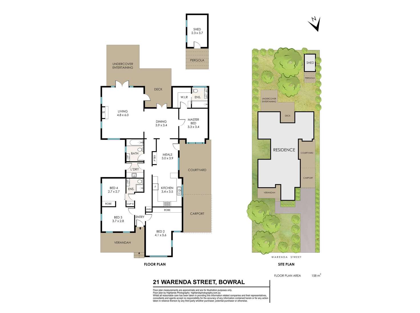 Floorplan of Homely house listing, 21 Warenda Street, Bowral NSW 2576
