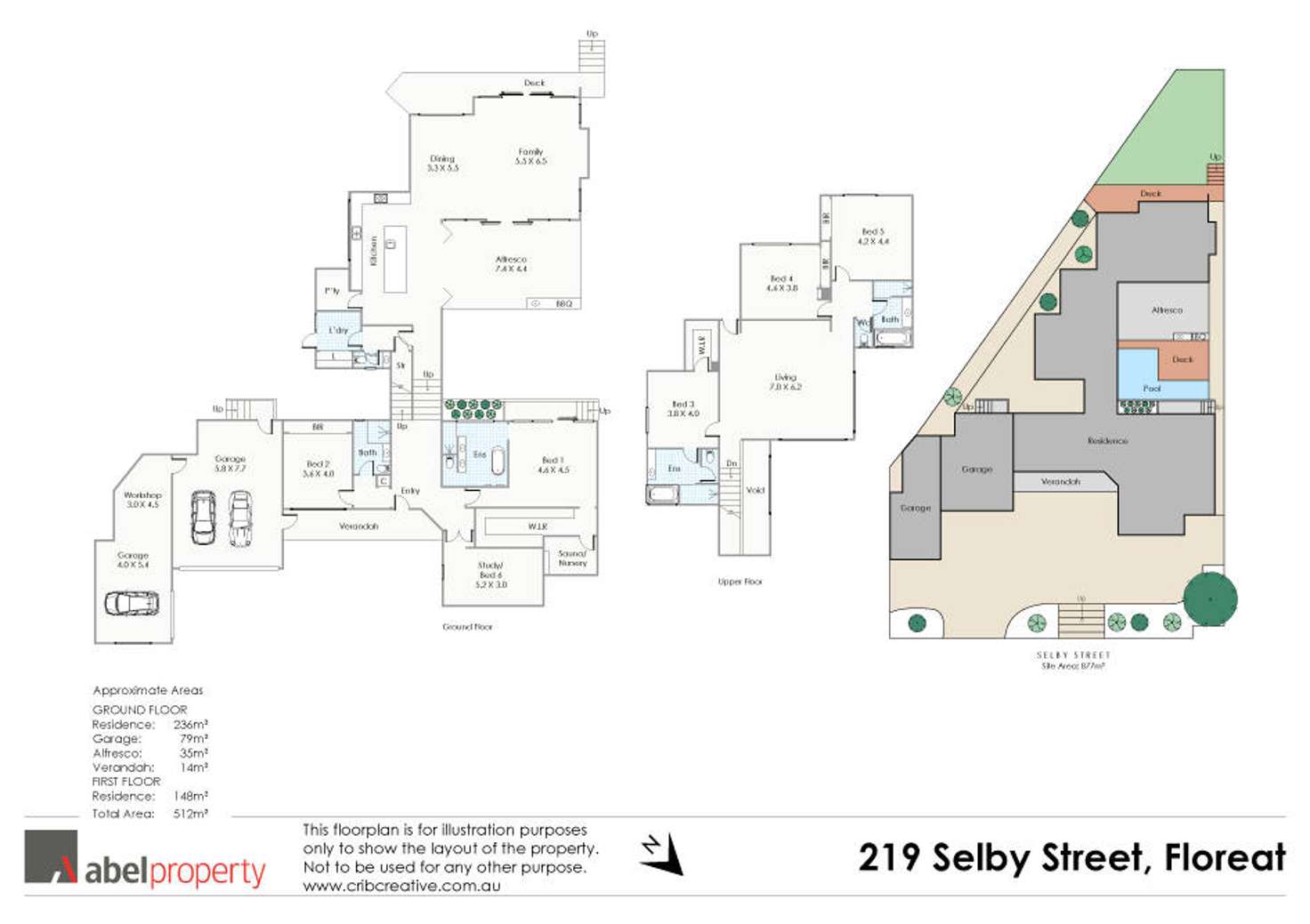 Floorplan of Homely house listing, 219 Selby Street, Floreat WA 6014