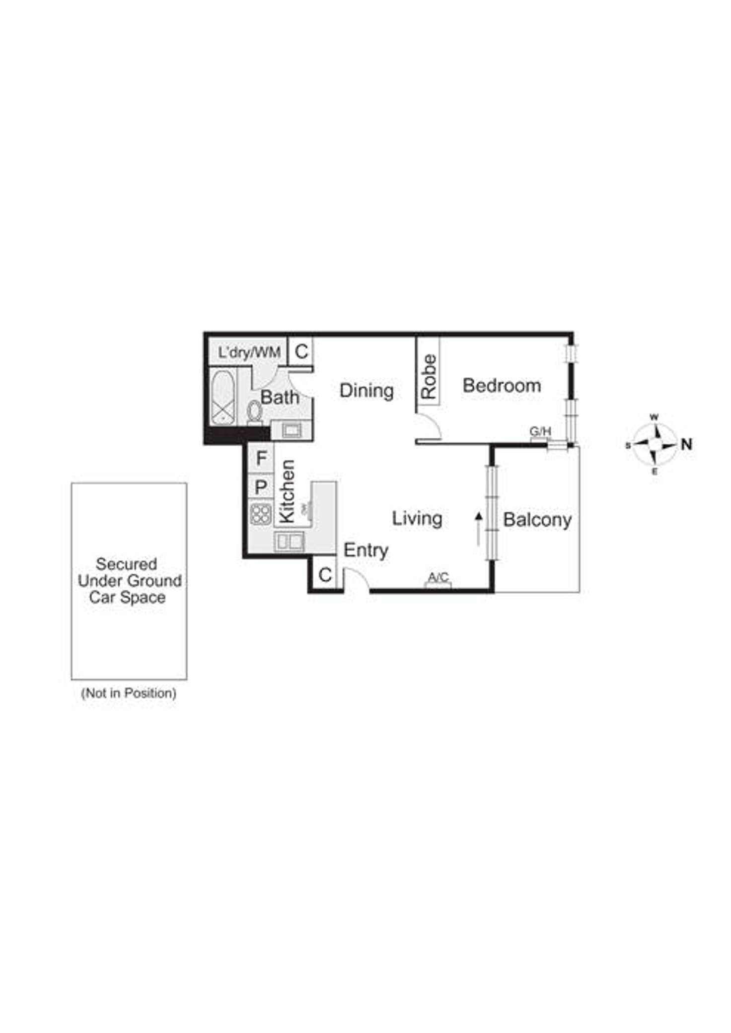 Floorplan of Homely apartment listing, 7/5 Liardet Street, Port Melbourne VIC 3207